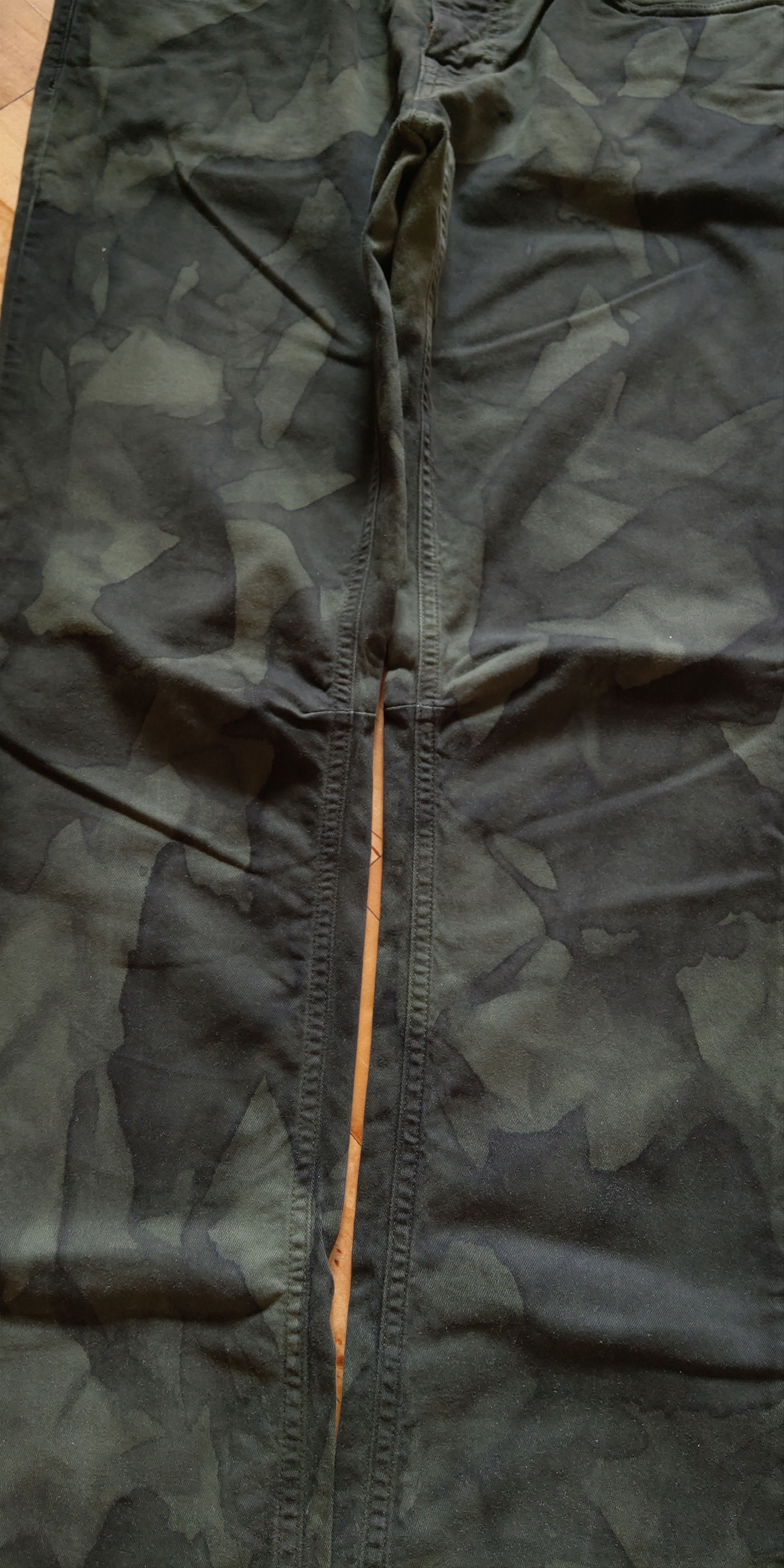 Dirk Bikkembergs Brush Painted Camo Pants BIKKEMBERGS Rare Trousers Fitted Size US 33 - 8 Thumbnail