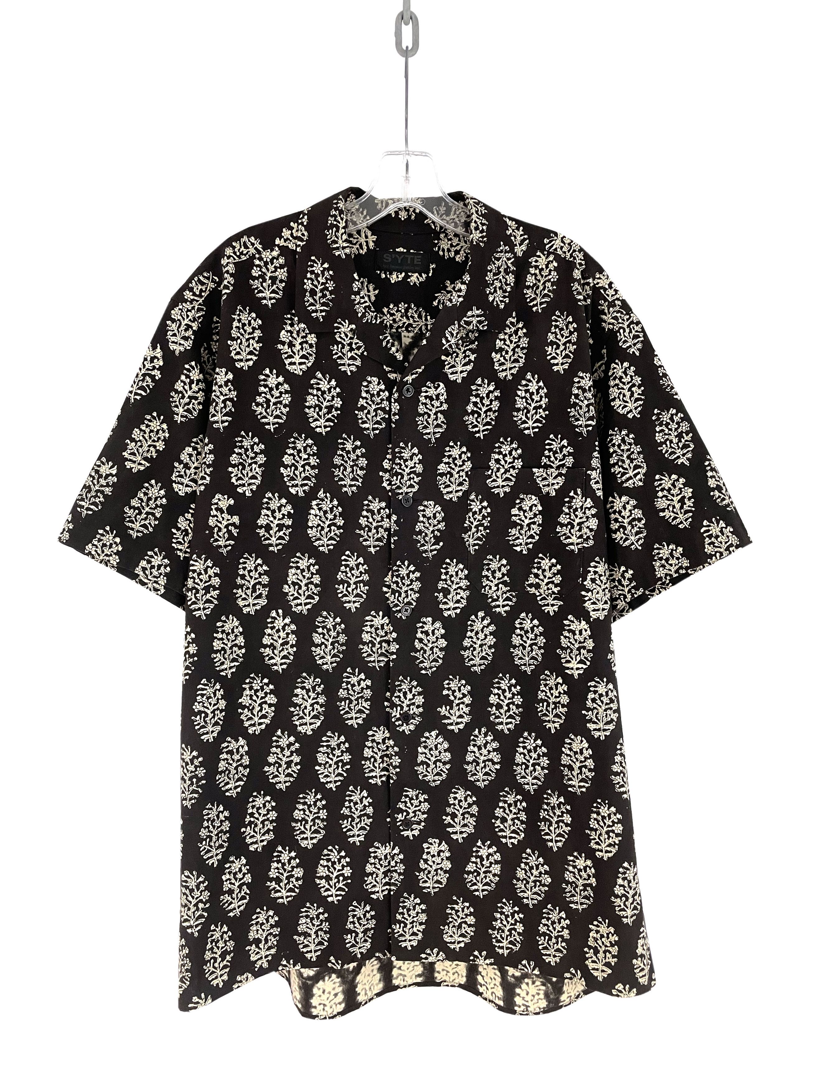 image of Yohji Yamamoto S'yte Sample Buttonup in Black, Men's (Size XL)