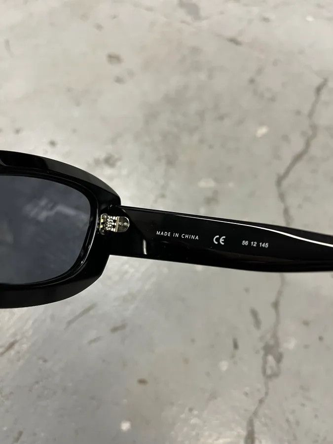 Kiko Kostadinov × Vintage Kiko Kostadinov Black Sunglasses Size ONE SIZE - 11 Thumbnail