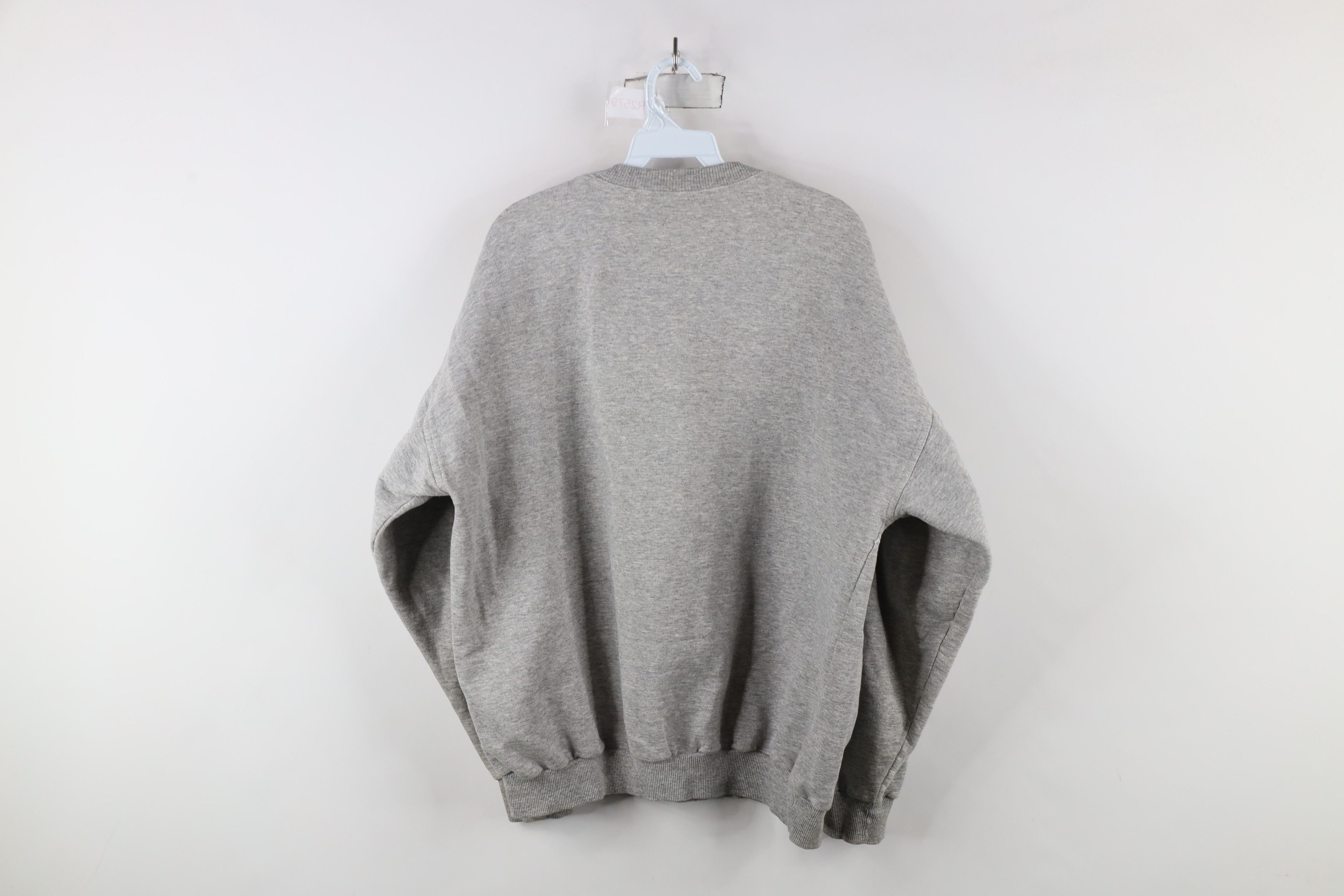 Vintage Vintage 90s Spell Out Bento Goncalves Brazil Sweatshirt Gray Size US XL / EU 56 / 4 - 10 Thumbnail