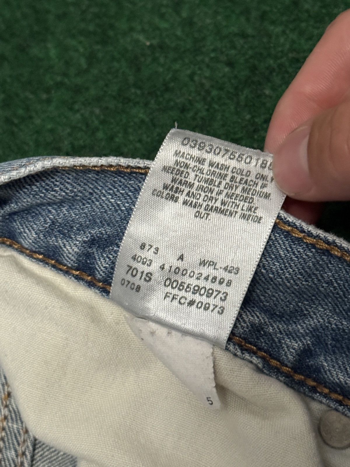 Levi's Y2K Levi’s 559 Relaxed Straight Fit Baggy Light Wash Jeans Size US 38 / EU 54 - 6 Thumbnail