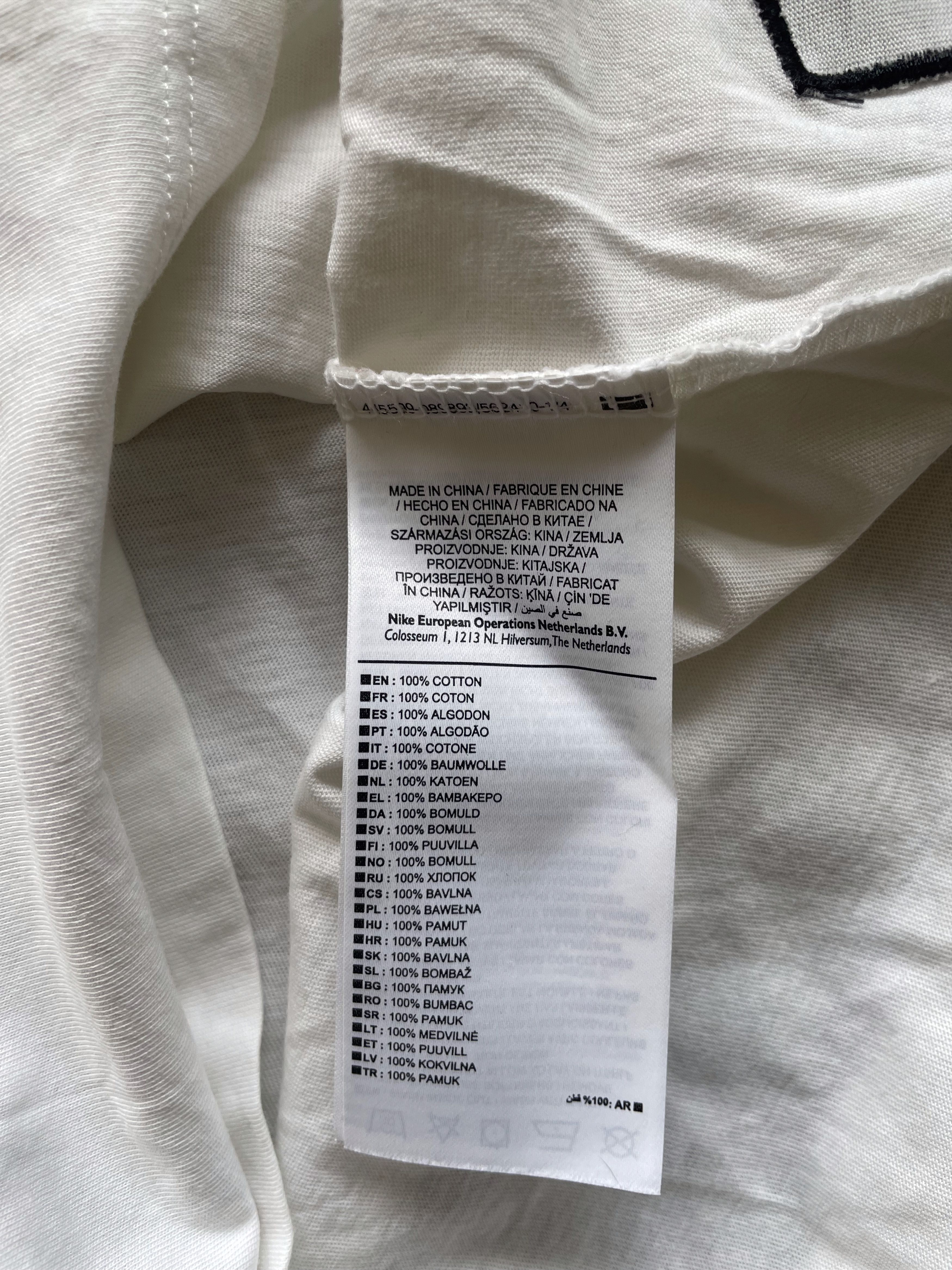 Nike × Riccardo Tisci Minotaurs Graphic T-Shirt White Size US XS / EU 42 / 0 - 14 Thumbnail