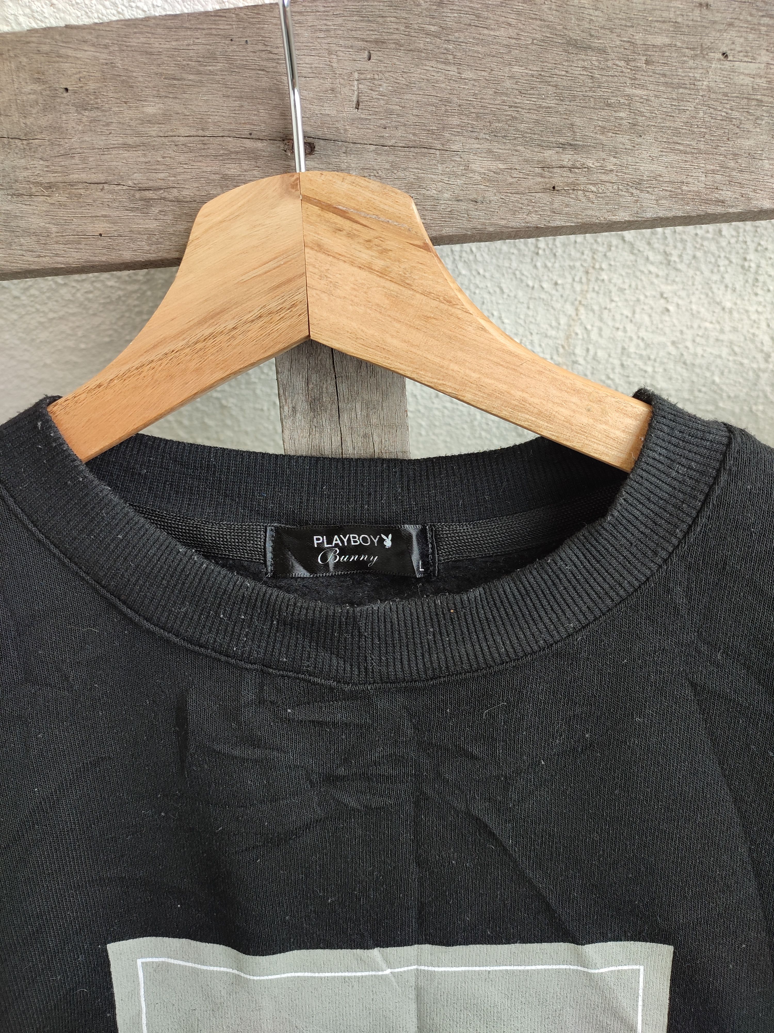 Playboy 💥Vintage 💥 Playboy Box Logo Sweatshirt Size US XL / EU 56 / 4 - 6 Thumbnail
