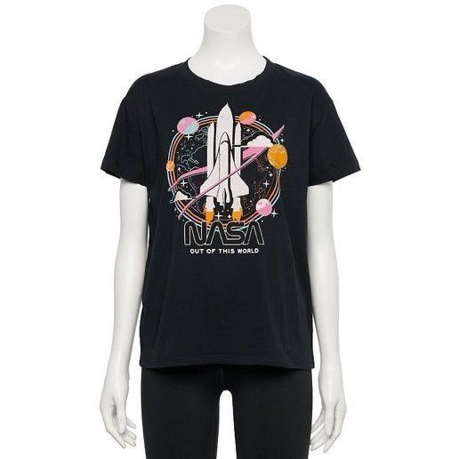 Other NASA Out Of This World Graphic Tee Shirt Size M 60% Cotton Size M / US 6-8 / IT 42-44 - 2 Thumbnail