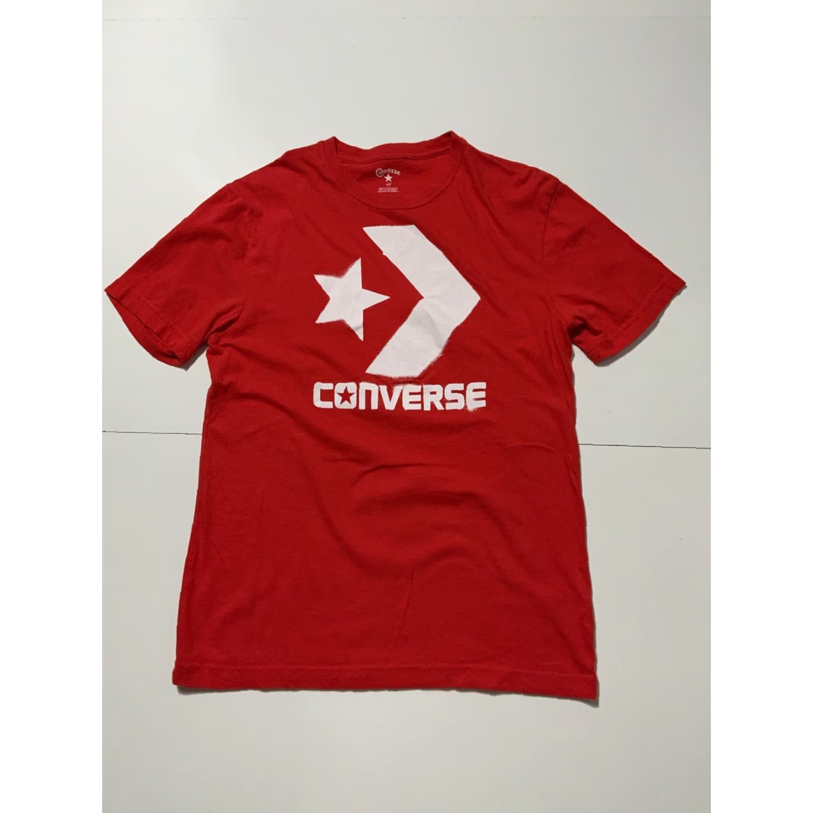 Converse Converse X Burger Records Punk Garage Rock Music Merch Graphic S/S T-Shirt Sz. S Men Red Music Shirt S Mens Size US S / EU 44-46 / 1 - 2 Thumbnail