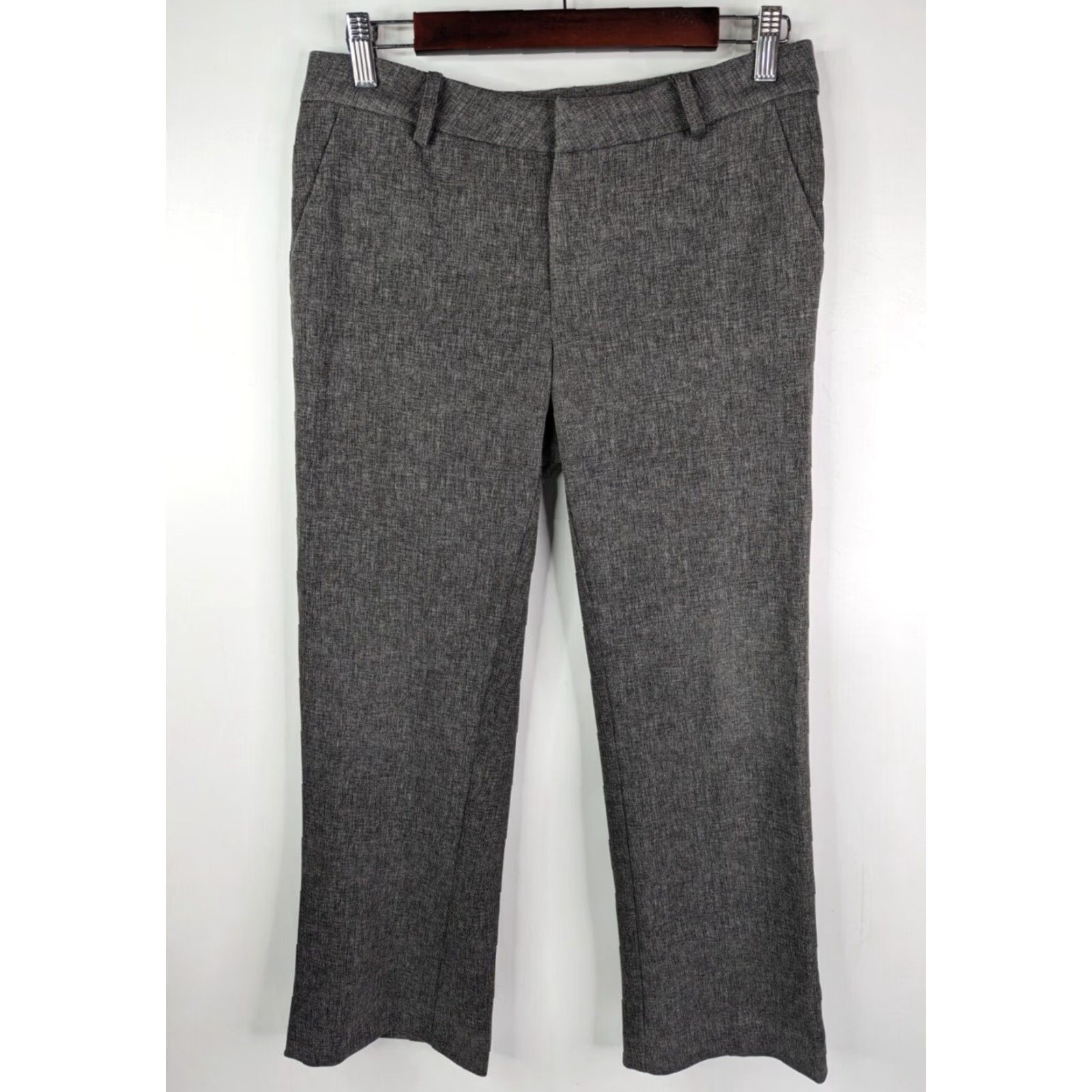 Vintage KUT from the Kloth Women’s 4P Gray Bootcut Business Work Dress Pants Petite Size 27" / US 4 / IT 40 - 2 Thumbnail