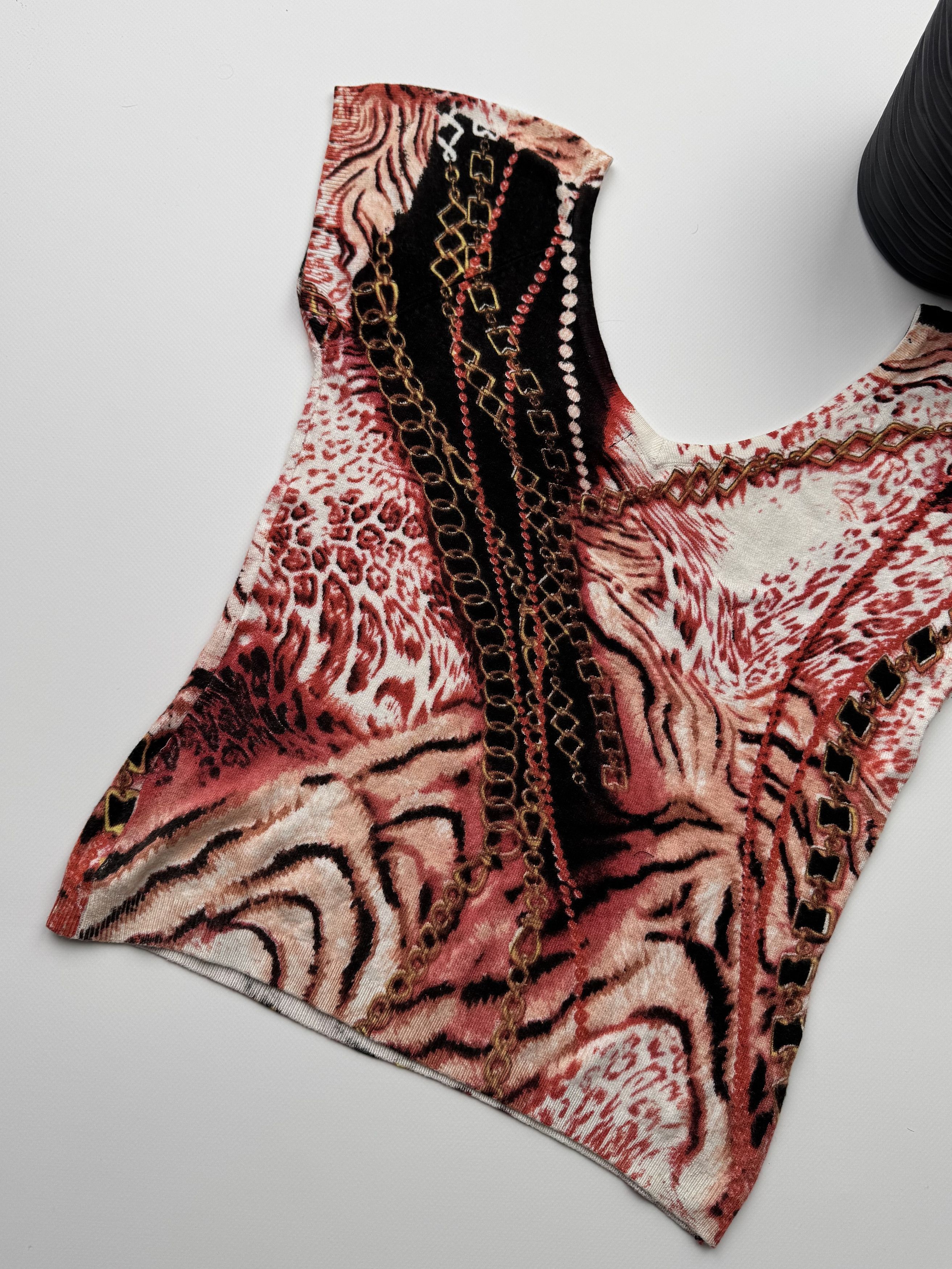 Cavalli Class Cavalli Class Vintage Tank Top(141) Size M / US 6-8 / IT 42-44 - 6 Thumbnail