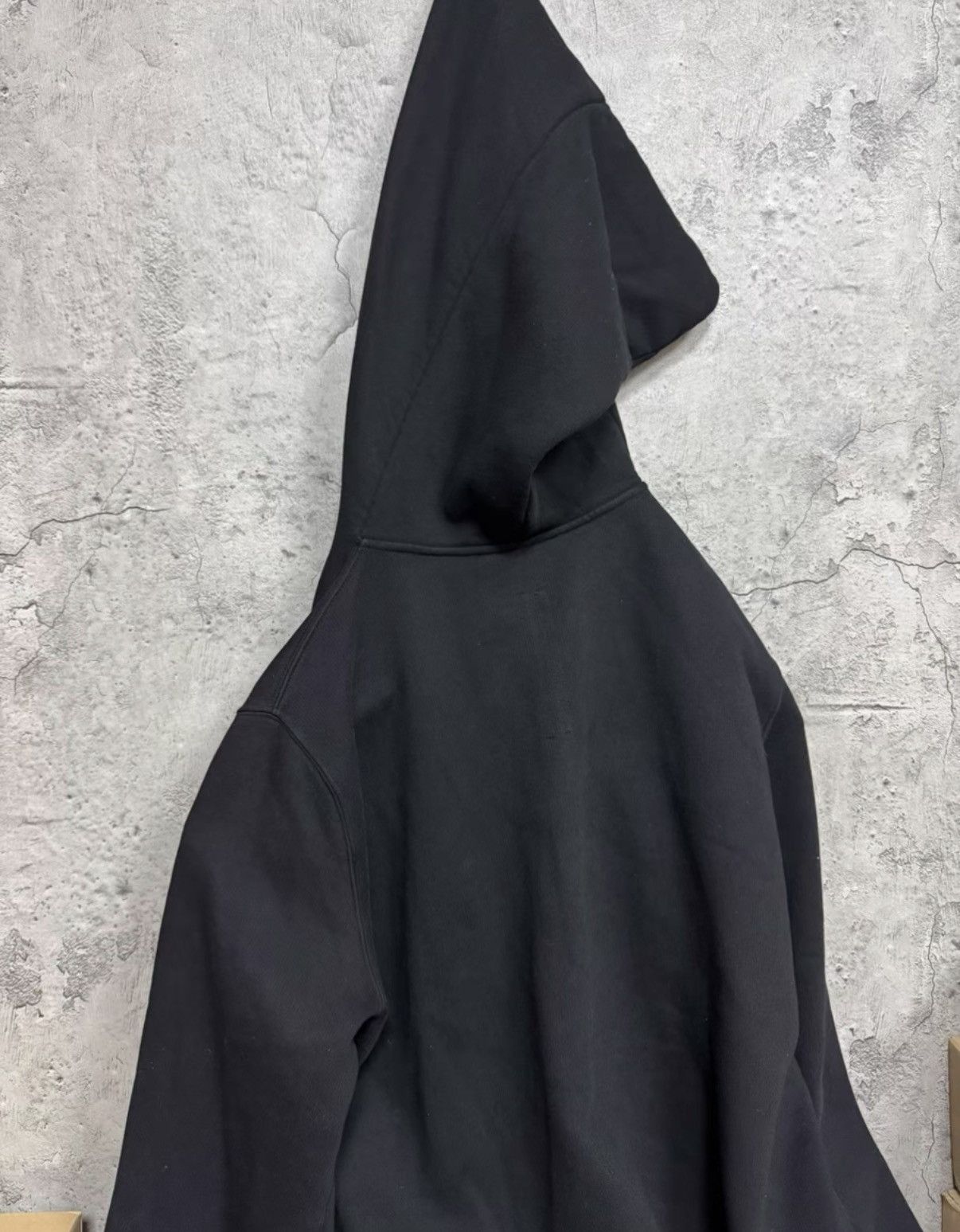 Rick Owens Rick Owens DRKSHDW Black Side-Zip Wizard Hoodie K37 Size US M / EU 48-50 / 2 - 4 Thumbnail