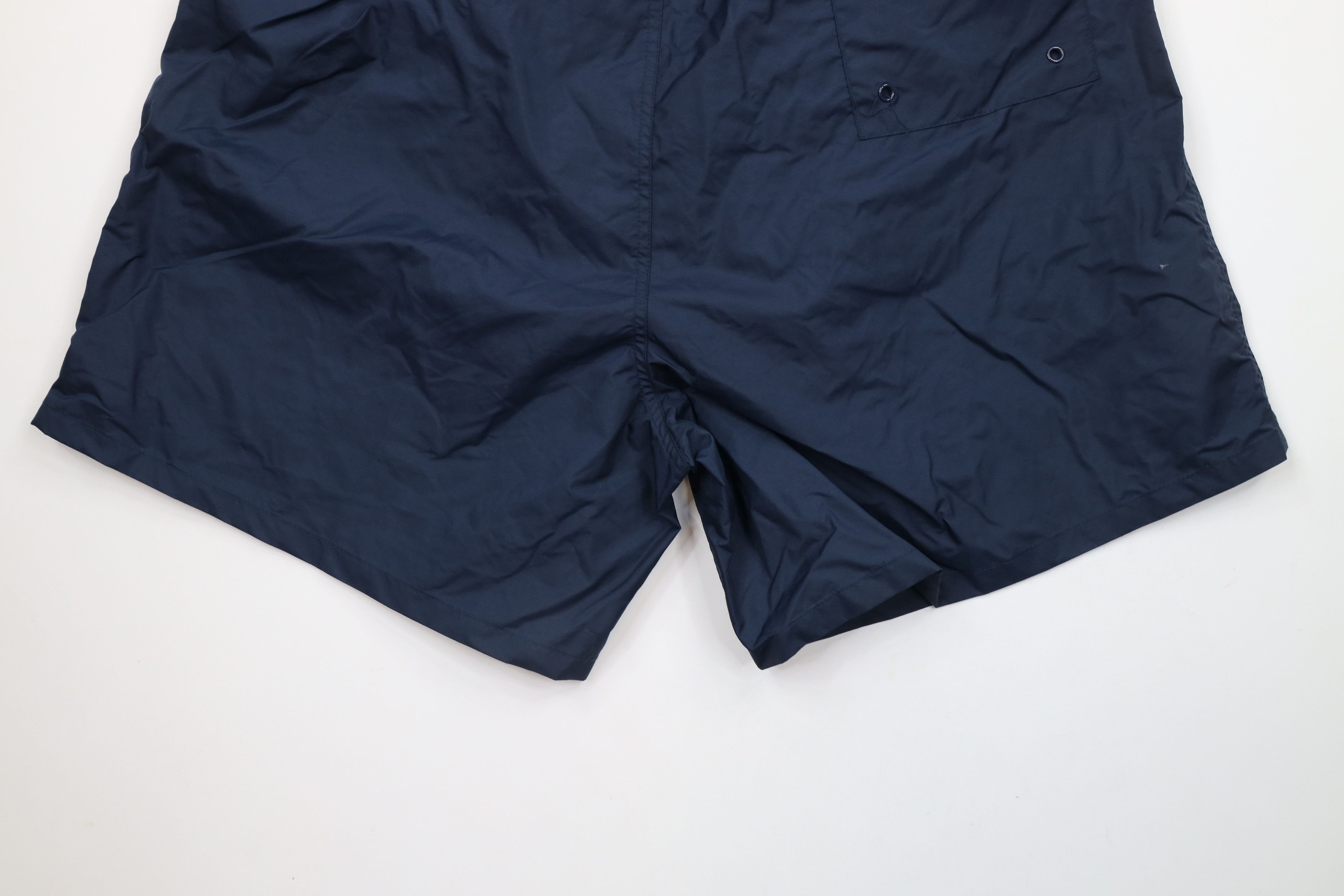 Vintage Vintage 90s Block M University of Michigan Lined Shorts Blue Size US 38 / EU 54 - 12 Thumbnail
