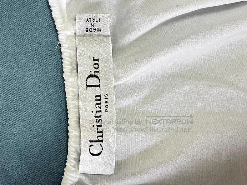 Dior Dior White sleeveless shirt skirt Size XXS / US 00 / IT 34 - 6 Thumbnail
