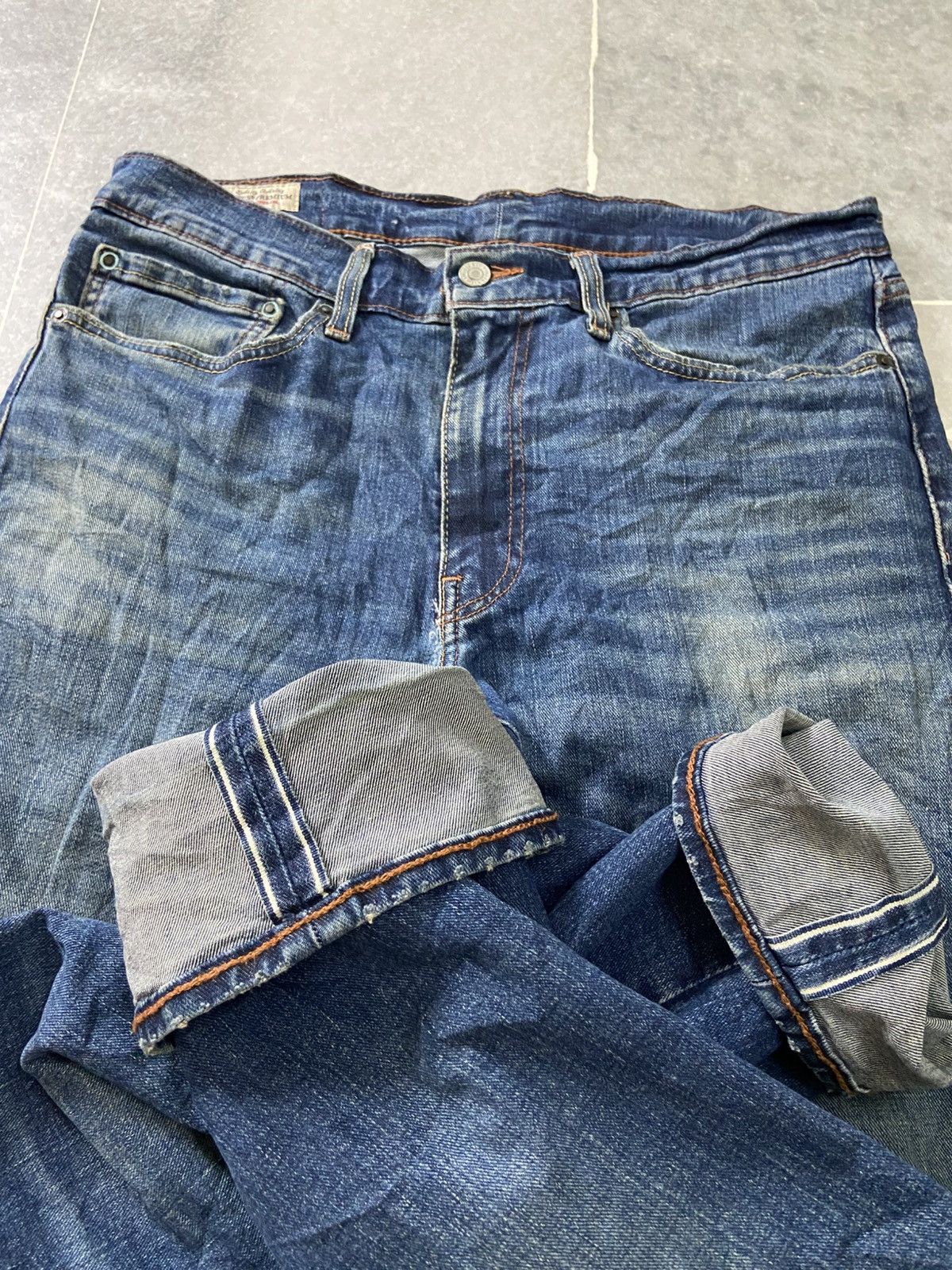 Levi's Vintage Levi’s 511 Big E Selvedge Jeans Size US 34 / EU 50 - 3 Thumbnail