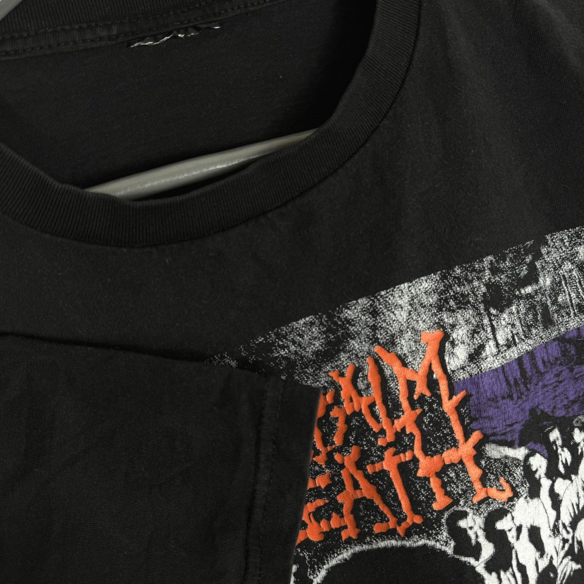Band Tees Vintage Napalm Death Enslavement To Obliteration T Shirt Size US XL / EU 56 / 4 - 3 Thumbnail