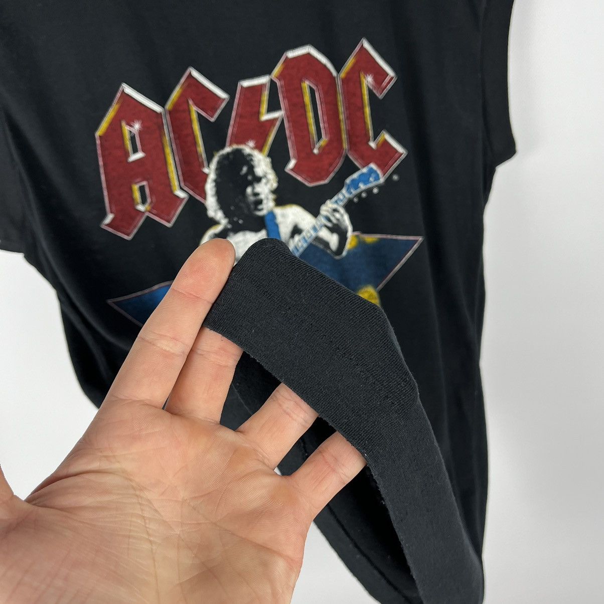 Band Tees Vintage AC/DC “the switch is on” rock band tank top 1984 Size US L / EU 52-54 / 3 - 14 Thumbnail