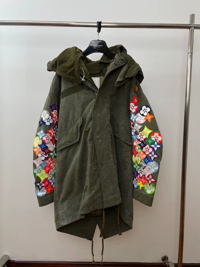 READYMADE READYMADE Military Cloth Coat with Embroidery - dmc Size US XXL / EU 58 / 5 - 1 Thumbnail
