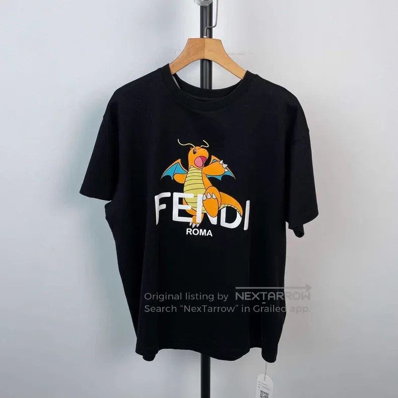 Fendi Fendi Pokémon Collaboration Little Red Dragon Short Sleeve Size US S / EU 44-46 / 1 - 1 Thumbnail