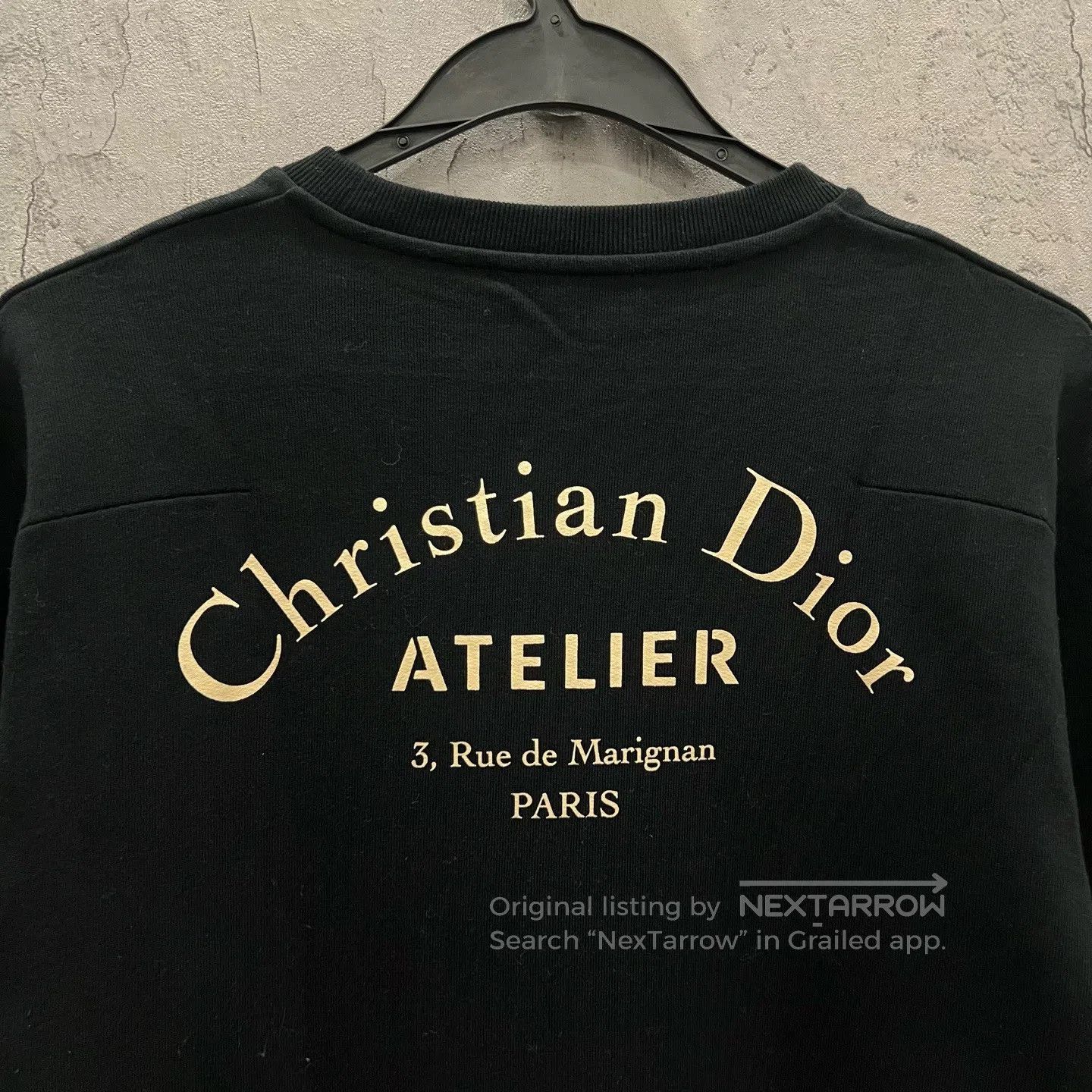 Dior Dior Slogan Logo Hoodie| Size US S / EU 44-46 / 1 - 6 Thumbnail