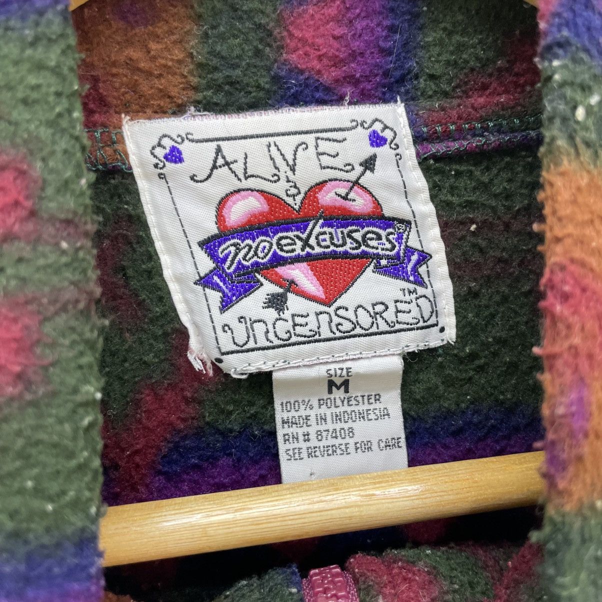 Vintage 💥Vintage Alive Fleece Native Jacket Size US M / EU 48-50 / 2 - 3 Thumbnail