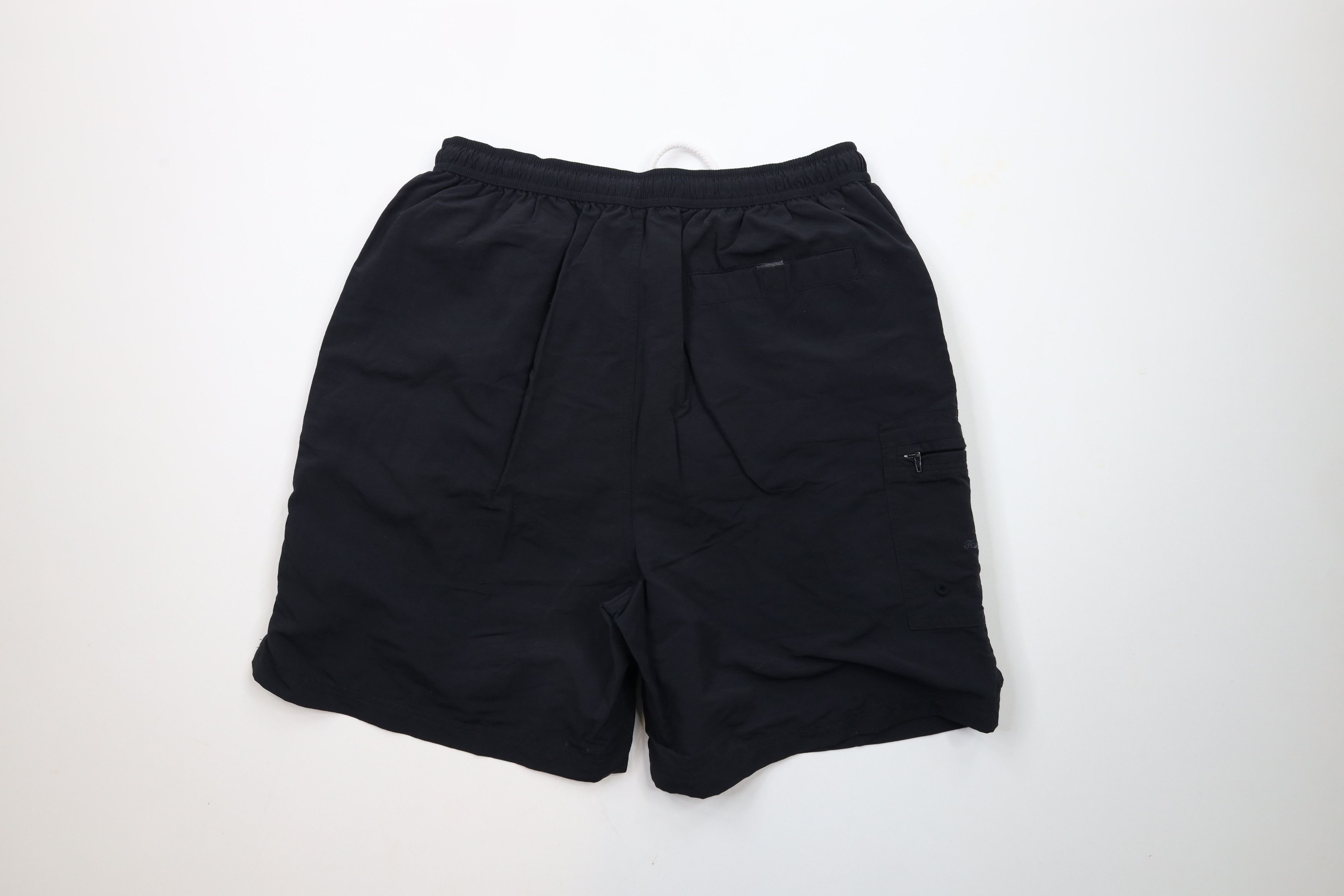 Tommy Bahama × Vintage Vintage Tommy Bahama Relax Out Above Knee Lined Shorts Black Size US 34 / EU 50 - 7 Thumbnail