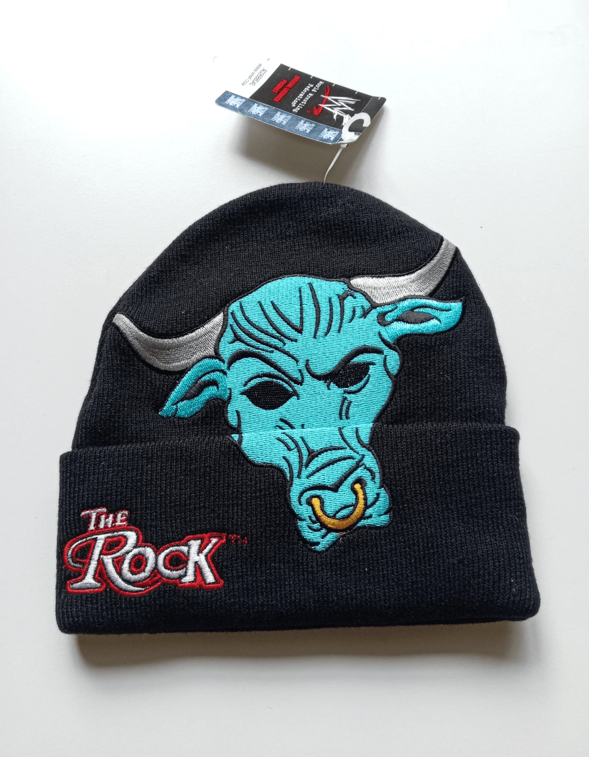 WWF WWF THE ROCK - BIG BULL BEANIE Size ONE SIZE - 1 Thumbnail