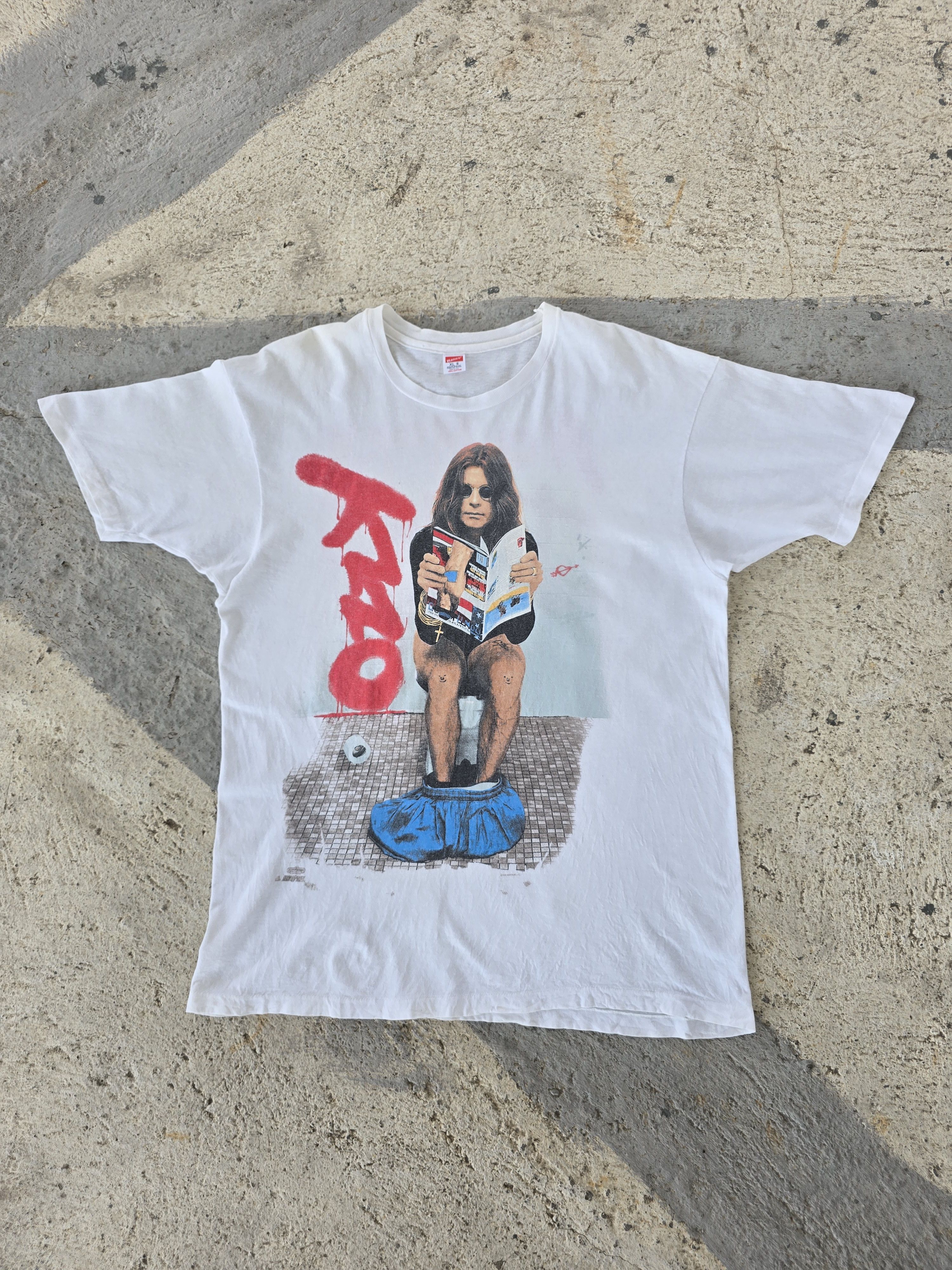 Band Tees 1992 Ozzy Osbourne "No More Tours" Vintage Tour Tee Shirt Size US XL / EU 56 / 4 - 1 Thumbnail
