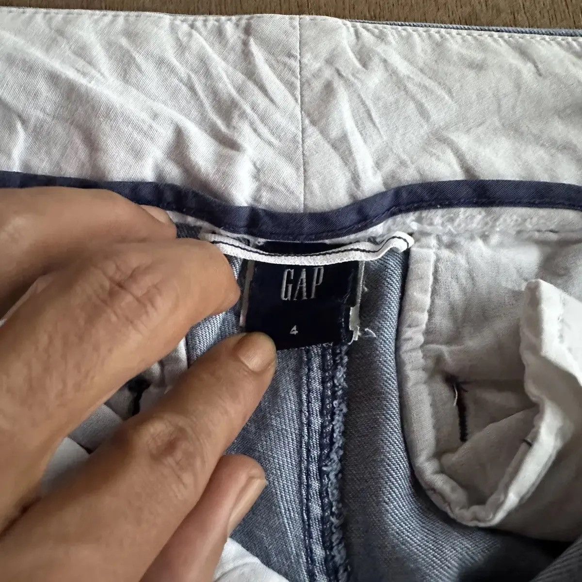 Japanese Brand GRAILS!! Japanese Brand GAP Jean Bondage Cropped Denim Pants Size US 29 - 11 Thumbnail