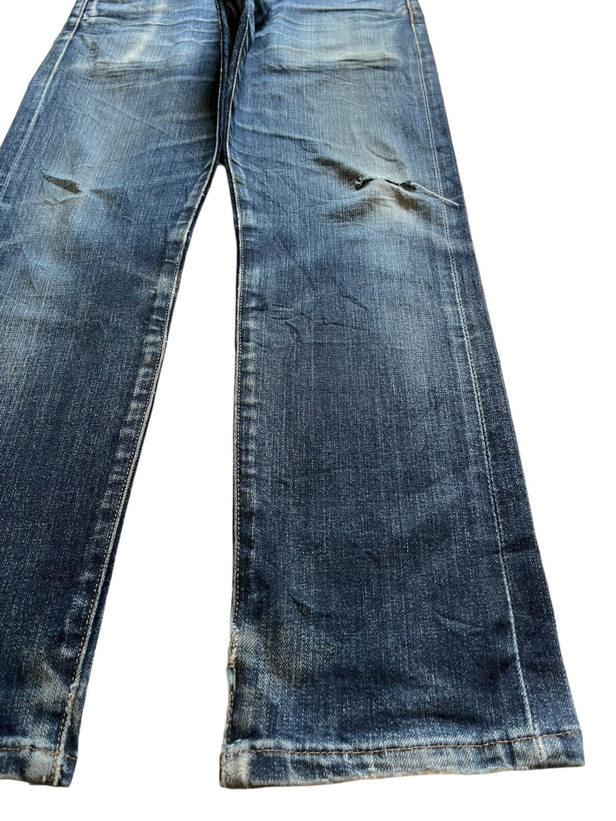 Levi's × Levi's Vintage Clothing Vintage 2006 Levis 511 Japan Selvedge Mudwash Slim Fit Jeans Size US 33 - 9 Thumbnail