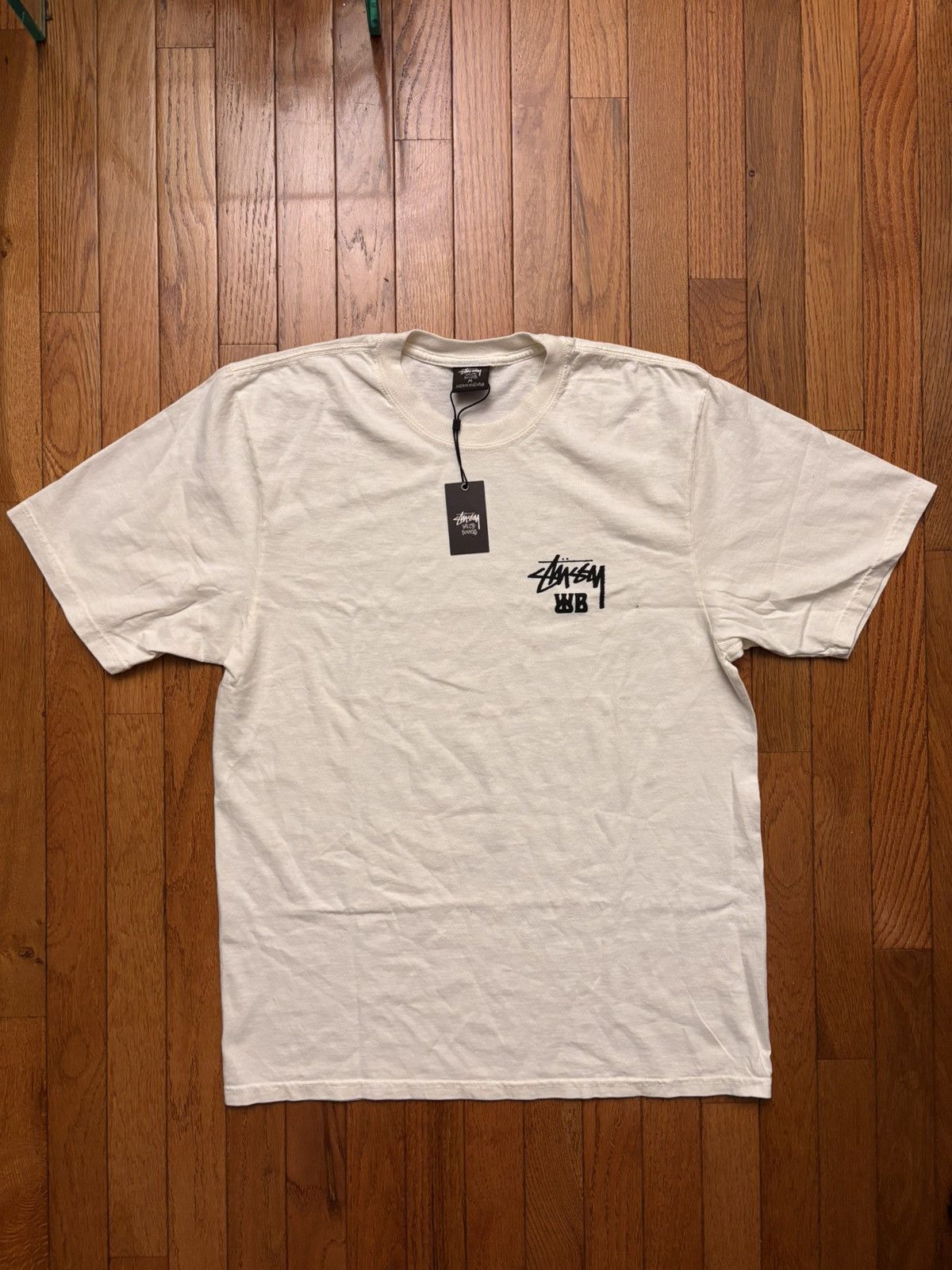 Stussy Stussy x Wales Bonner Ocean Song Tee Ivory Size US M / EU 48-50 / 2 - 2 Thumbnail