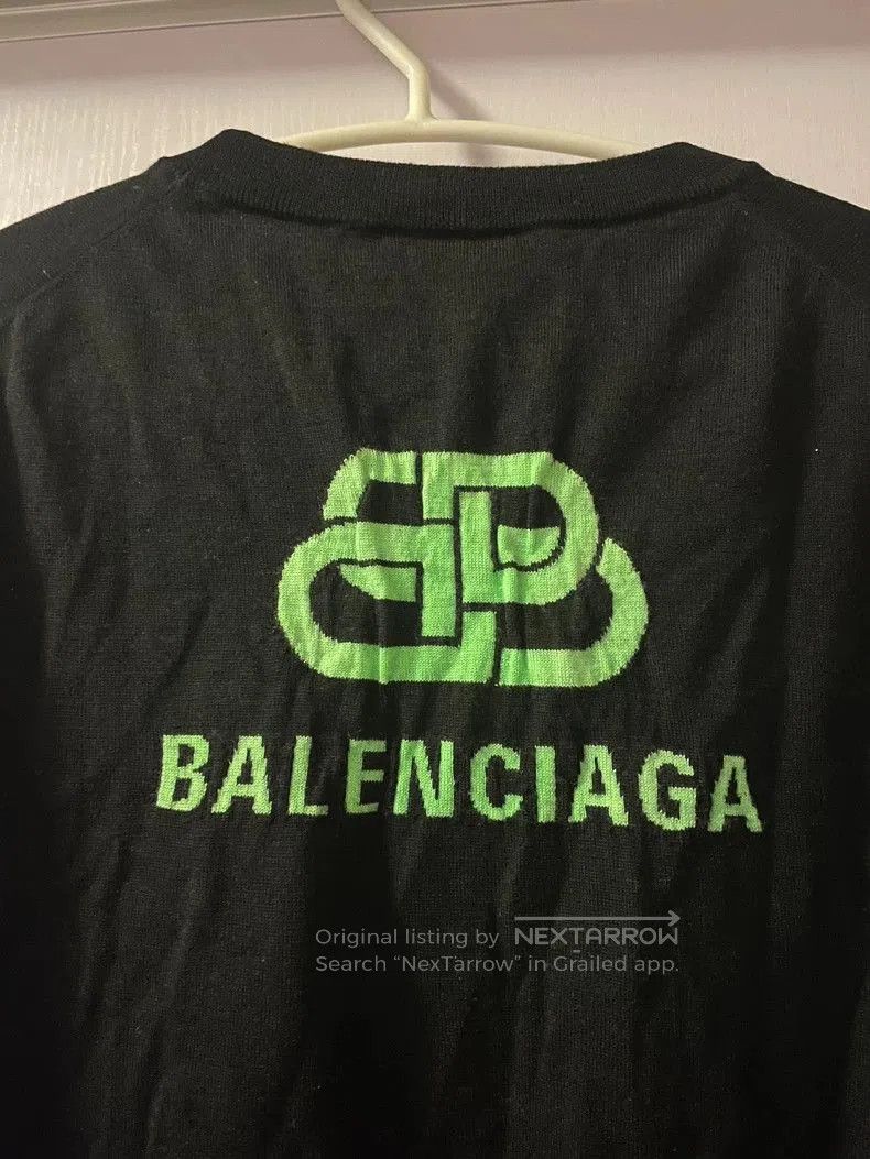 Balenciaga Balenciaga Black Wool Sweater Unisex. Size US M / EU 48-50 / 2 - 5 Thumbnail