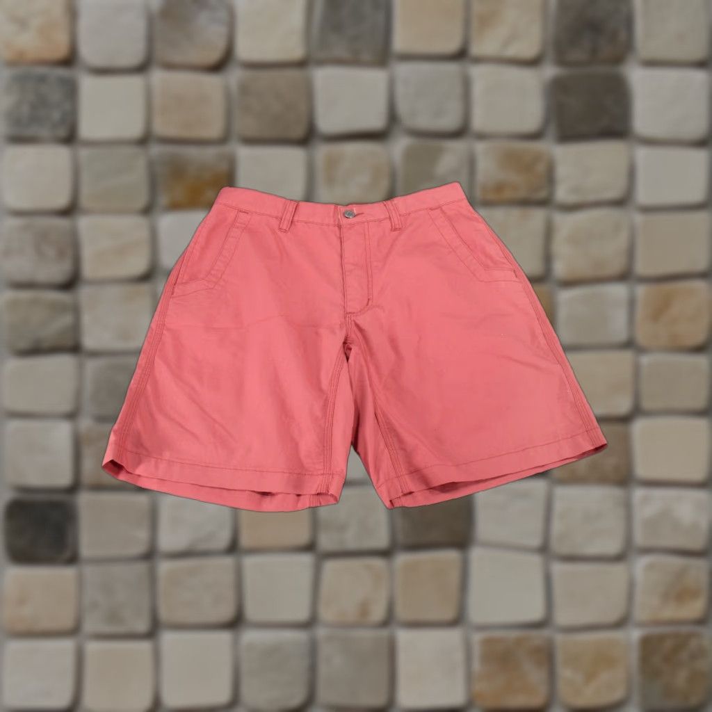 Mountain Khakis MOUNTAIN KHAKIS Shorts Mens 30 Light Red Cotton Blend Chino Relaxed Fit 8" Utility Casual Mens Size US 30 / EU 46 - 1 Thumbnail
