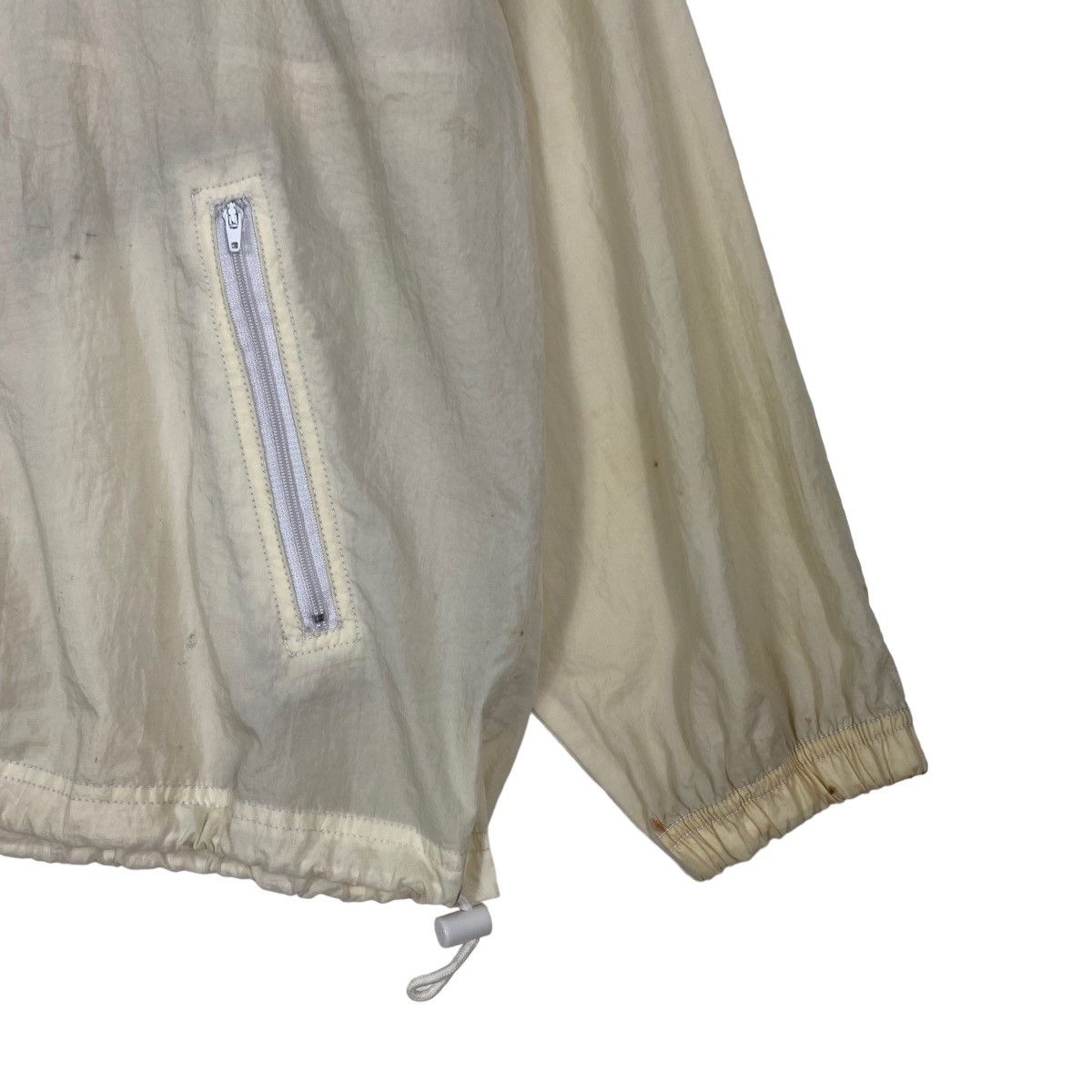 Japanese Brand Vintage 90s Nike Big Swoosh Light Zipper Jacket Size US M / EU 48-50 / 2 - 7 Thumbnail