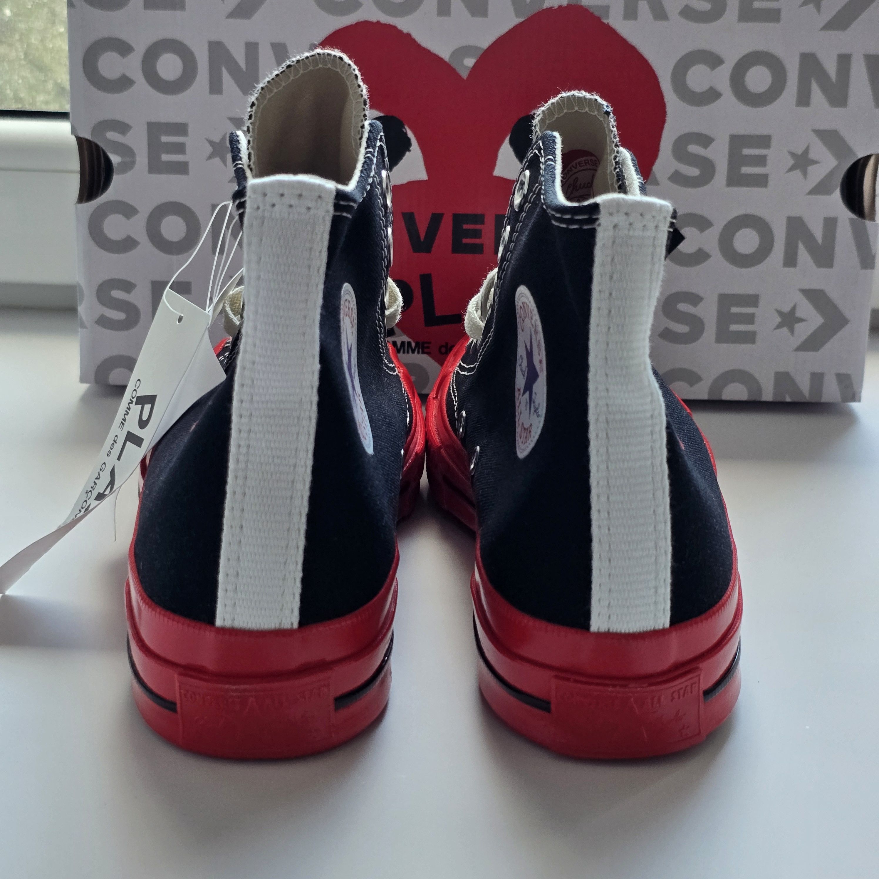 Comme des Garcons PLAY × Converse Converse Chuck 70 x Comme des Garçons PLAY Size US 9.5 / IT 39.5 - 6 Thumbnail