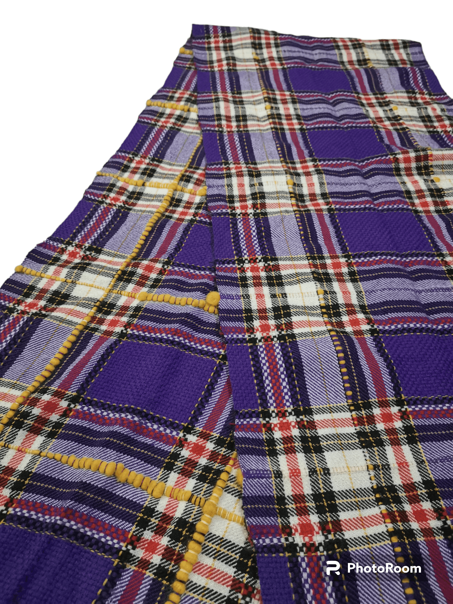 Designer × Vintage × Vivienne Westwood 💎Vtg Vivienne Westwood Wool Scarf / Muffler Gold Label Size ONE SIZE - 3 Thumbnail