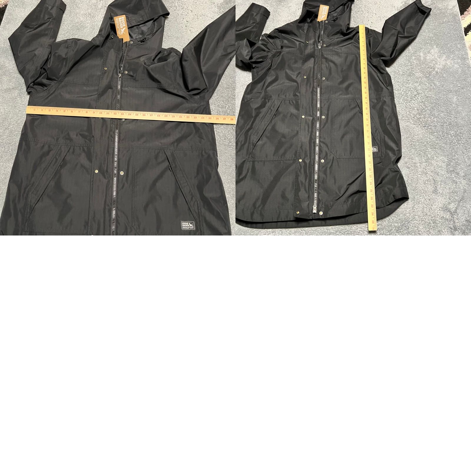 Eddie Bauer Eddie Bauer Jacket Trench Coat Port Townsend Black Womens XL Size XL / US 12-14 / IT 48-50 - 8 Thumbnail