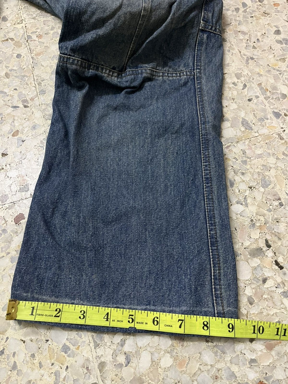 PPFM Japanese brand baggy PPFM Style Cargo Multipocket Denim Size US 31 - 12 Thumbnail