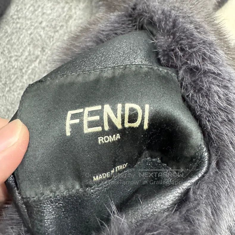 Fendi Fendi KaDeWe Leather and Fur Double-Sided Jacket Size US M / EU 48-50 / 2 - 2 Thumbnail