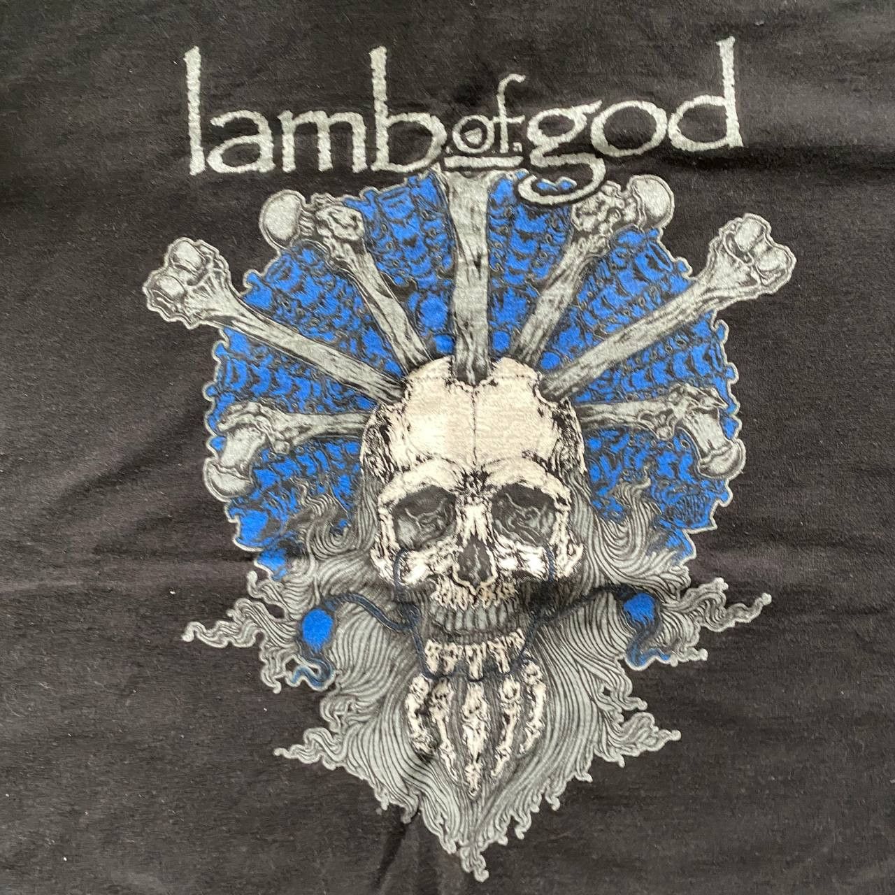 Band Tees × Vintage VINTAGE Y2K VINTAGE LAMB OF GOD TOUR BAND TEE 86 Size US XXL / EU 58 / 5 - 3 Thumbnail