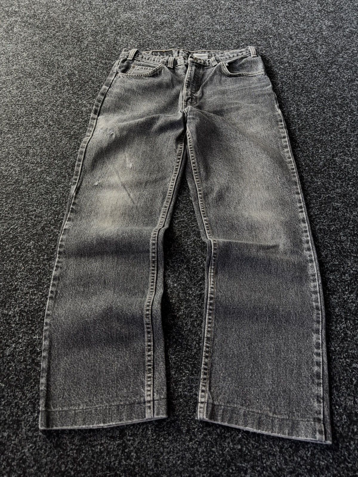Levi's Vintage Clothing × Vintage Vintage Levi’s 619 Black Wash Jeans Made in Canada 33x29 Size US 32 / EU 48 - 1 Thumbnail