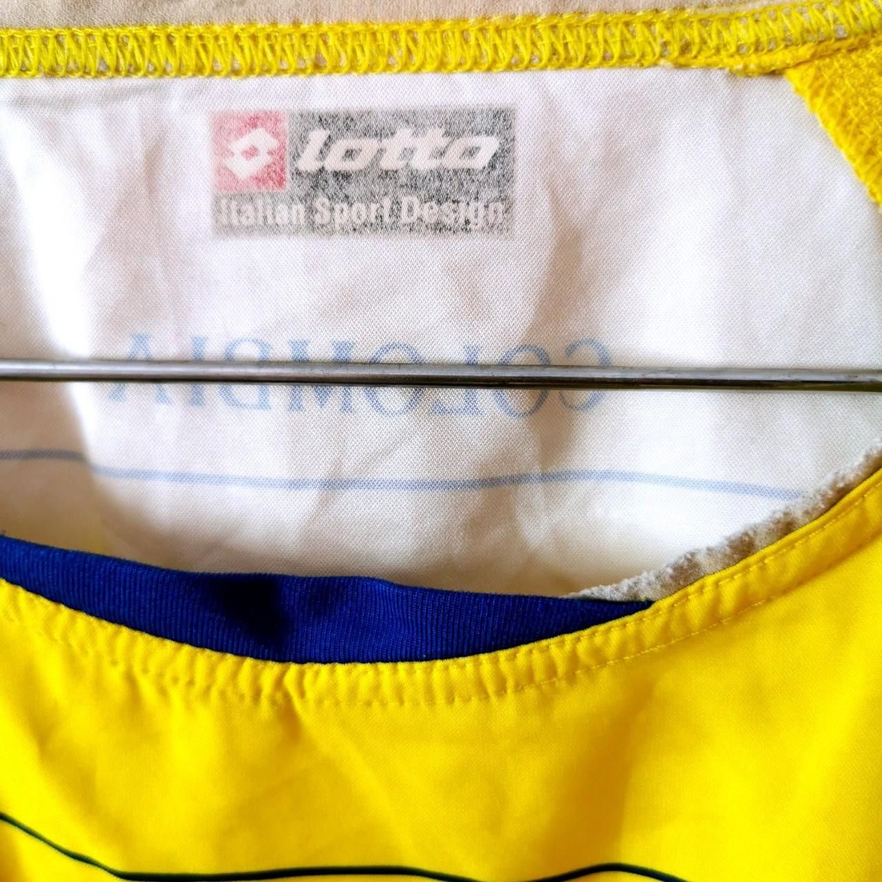 Lotto Sport Columbia 2004 2005 Home Shirt Jersey Copa world Cup falcao Size US XXL / EU 58 / 5 - 2 Thumbnail