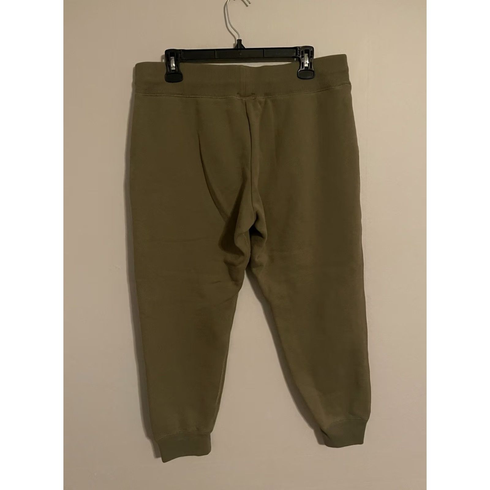 Polo Ralph Lauren VINTAGE Polo Ralph Lauren Olive Green Athletic Gym Track Joggers Sweatpants Mens L Size US L / EU 52-54 / 3 - 3 Thumbnail