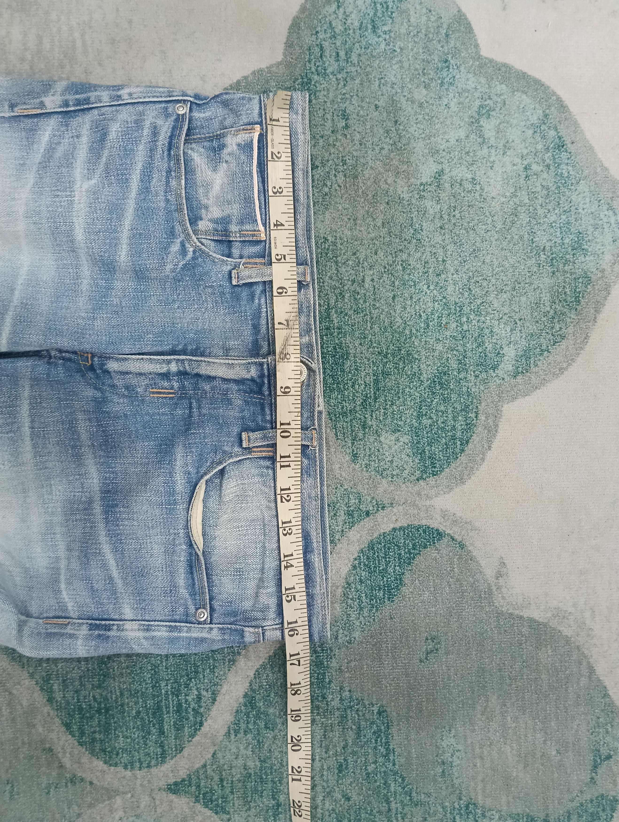 Japanese Brand × Le Grande Bleu (L.G.B.) × Neil Barrett Black Barrett Selvedge Skinny Denim Size US 33 - 18 Thumbnail
