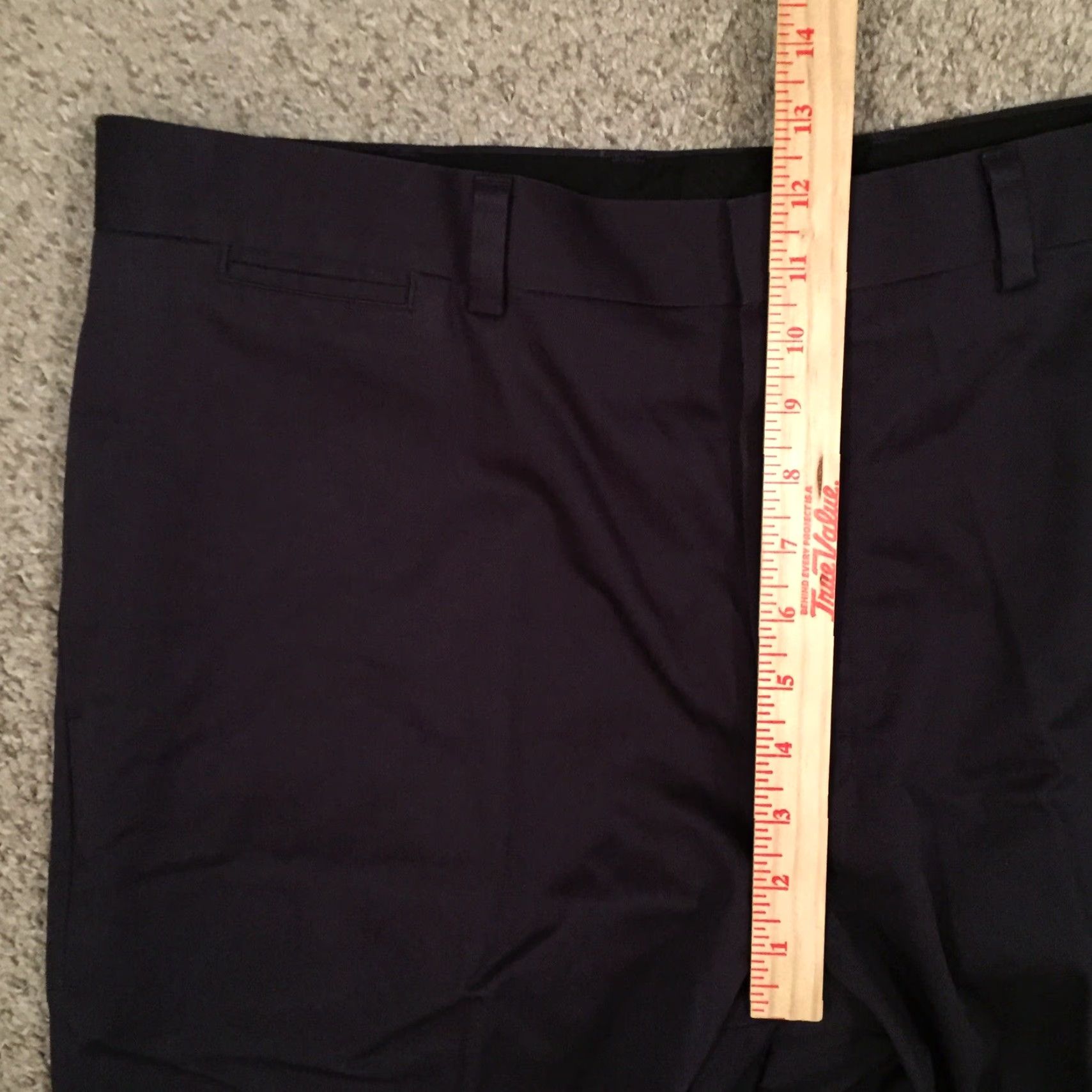 Vintage L.L. Bean Pants Men's 38 Chino Flat Front Navy Blue Size US 38 / EU 54 - 5 Thumbnail