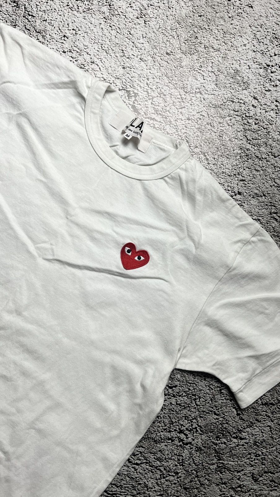 Comme des Garcons CDG Comme des garsons big logo heart t shirt Size US M / EU 48-50 / 2 - 2 Thumbnail