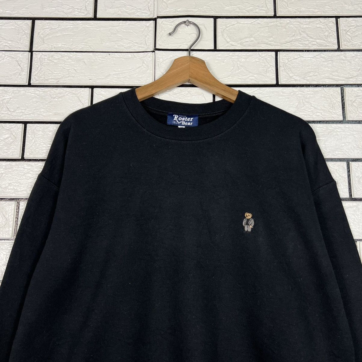 Japanese Brand TOKYO ROSTER BEAR Embroidered Logo Sweashirt #4293-C195 Size US M / EU 48-50 / 2 - 2 Thumbnail