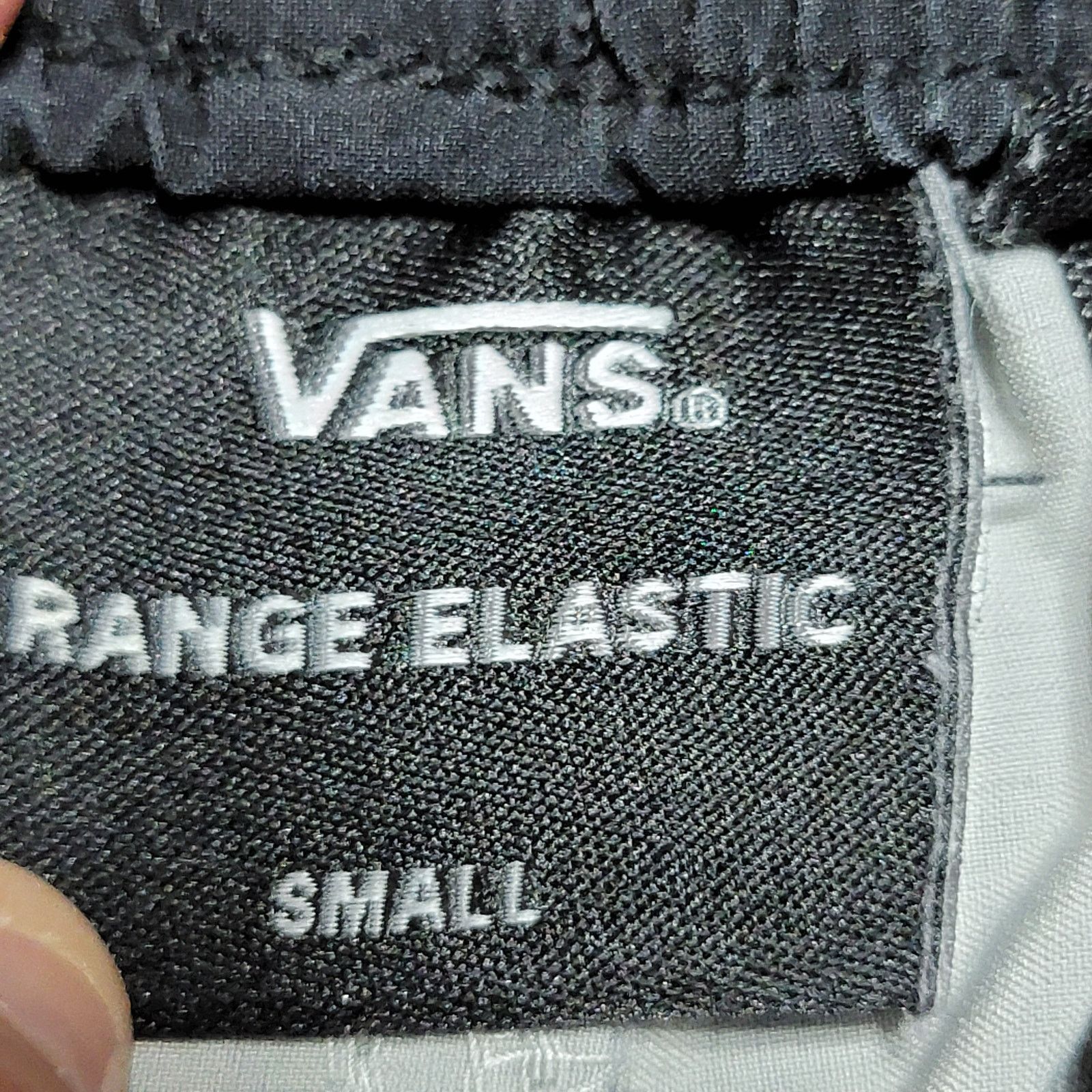 Vans VANS Black & Grey Board Shorts w/ Range Elastic - Size Small Size US 26 / EU 42 - 5 Thumbnail
