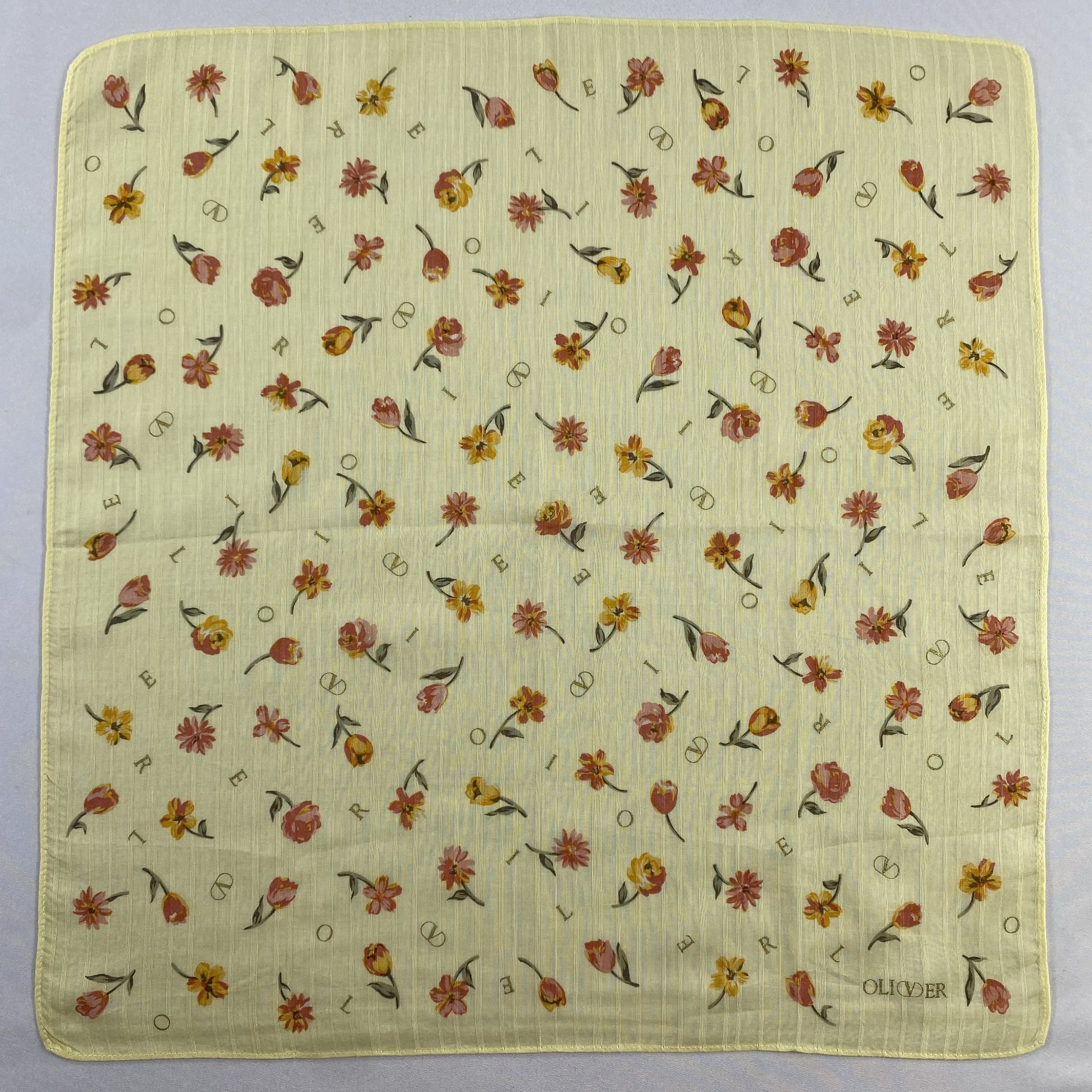 Vintage Oliver Handkerchief / Neckerchief / Bandana-P645 Size ONE SIZE - 1 Thumbnail