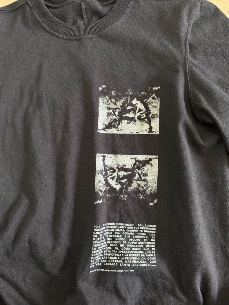 Rick Owens Rick Owens Double-thread sweatshirt Size US S / EU 44-46 / 1 - 2 Thumbnail