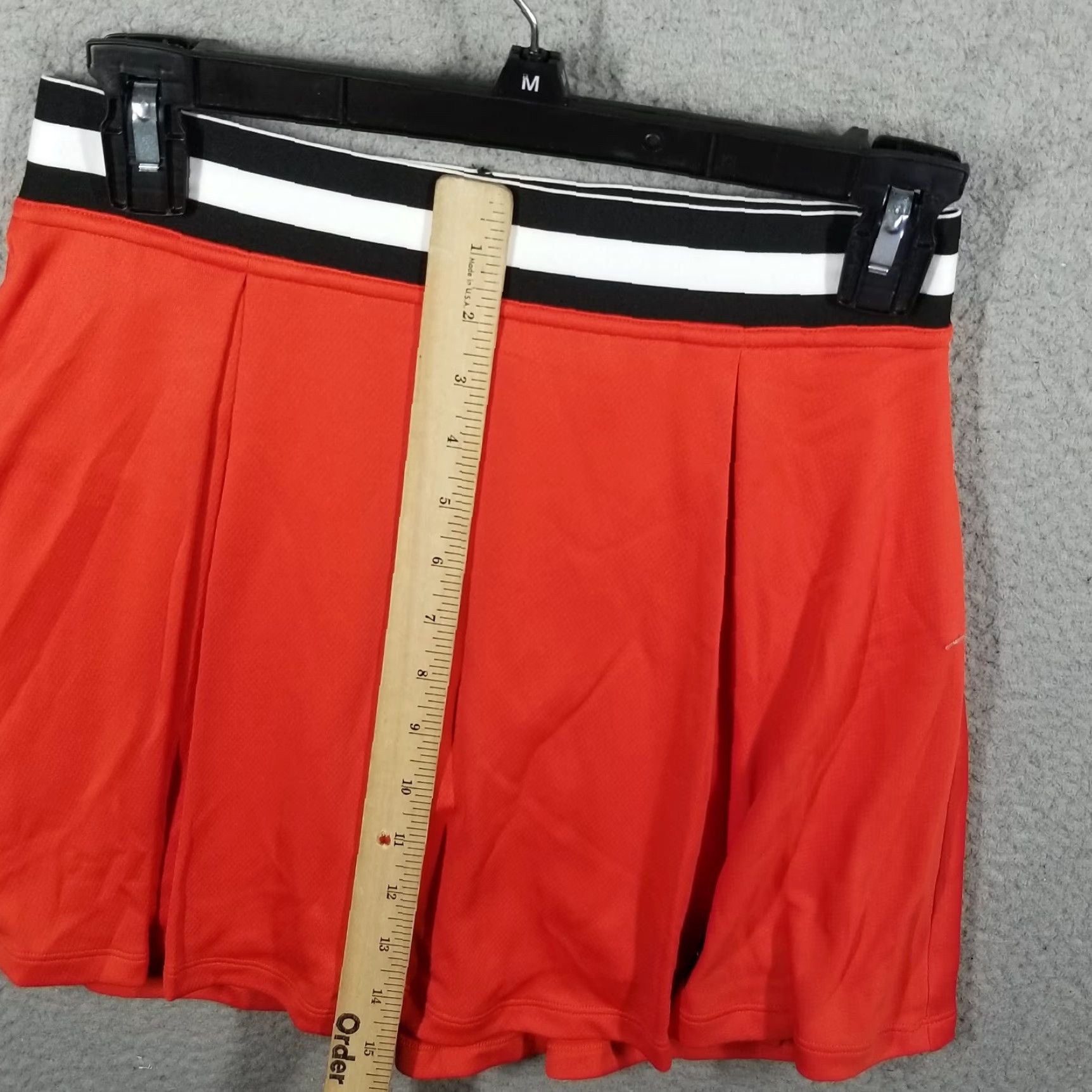 Nike Nike Women's Fall Heritage Skirt Orange White Black Sz Small FB4153-633 Rare Activewear Tennis Regular Bottom Fall Spring Summer Winter Size 28" / US 6 / IT 42 - 6 Thumbnail