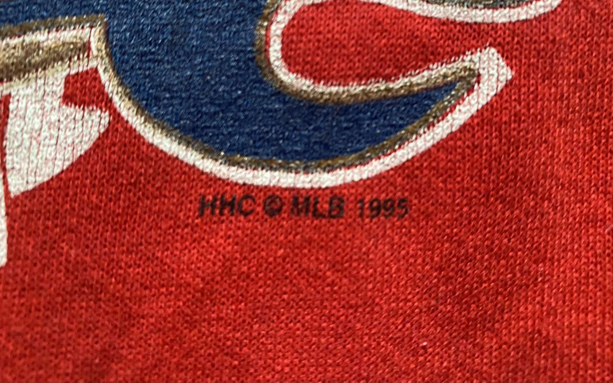 MLB × Vintage Vintage 1995 Cleveland Indians 1995 World Series Baseball Size US XL / EU 56 / 4 - 6 Thumbnail