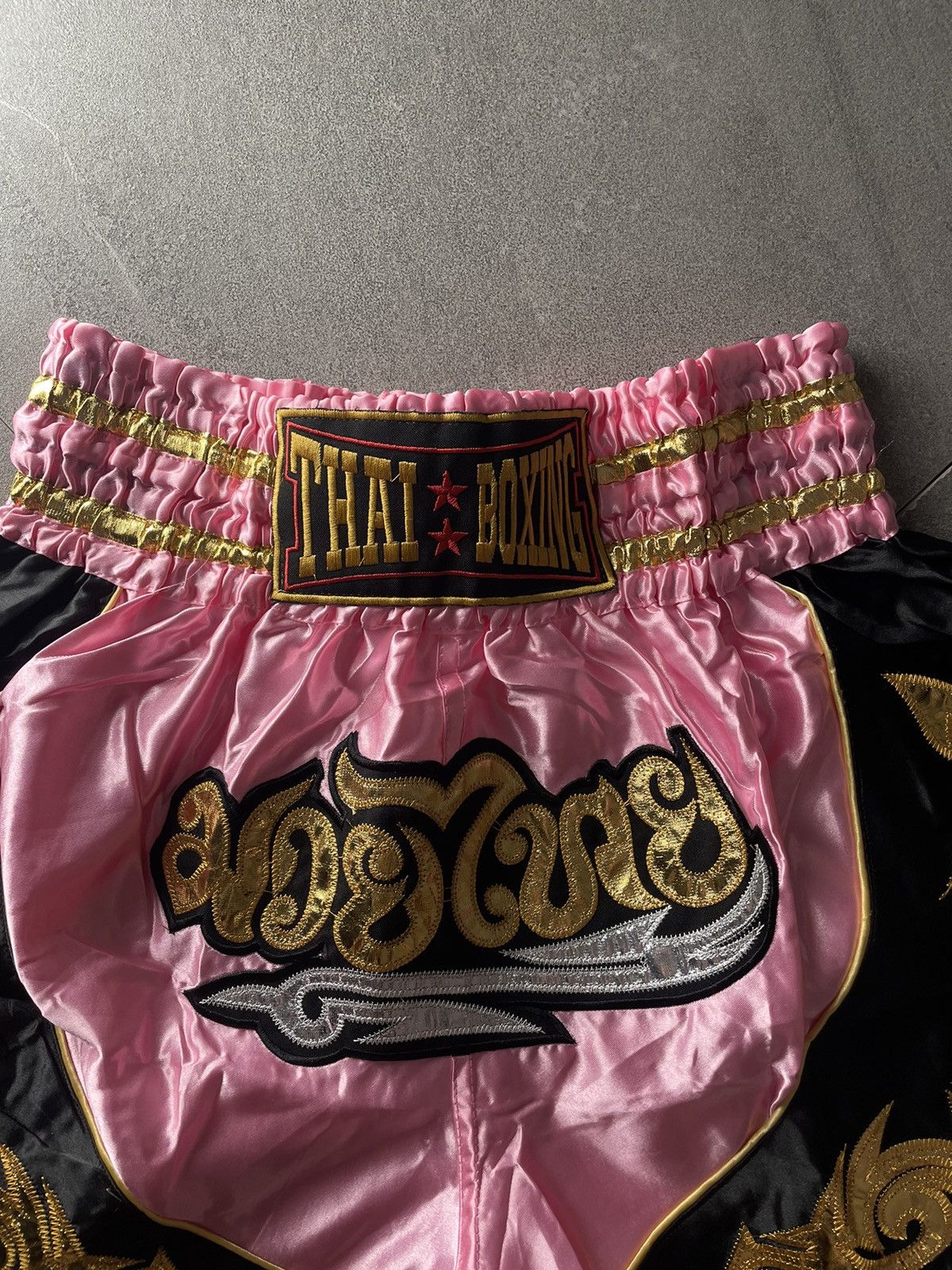 Japanese Brand Vintage Muay Tai Martial Arts Nylon Short Y2K Size US 40 / EU 56 - 3 Thumbnail