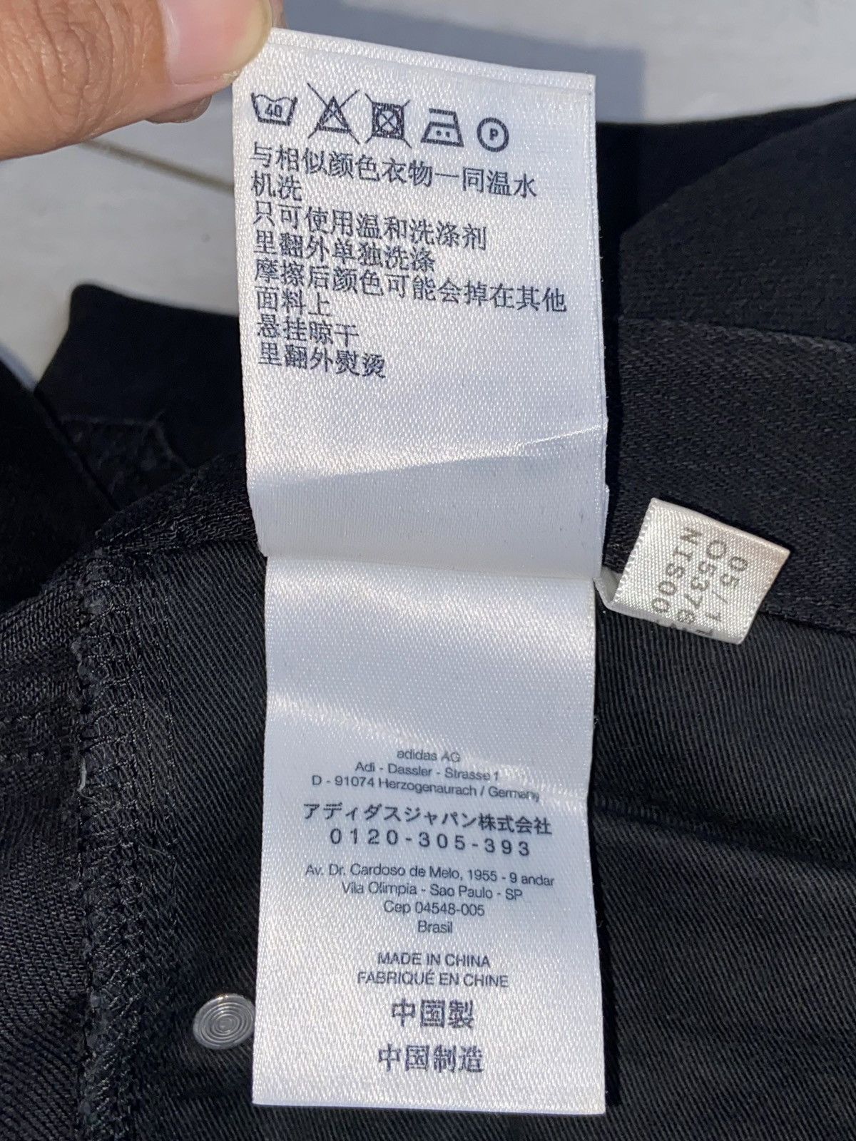 Adidas Y-3 x ADIDAS x Yohji Yamamoto Black Pants Size US 32 / EU 48 - 19 Thumbnail